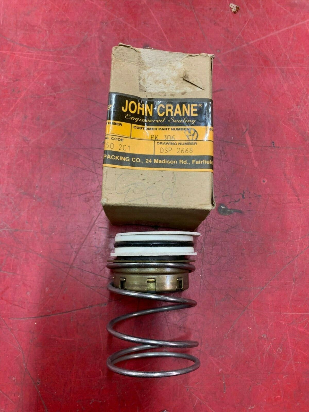 NEW IN BOX JOHN CRANE MECH SEAL BF502C1 DSP2668