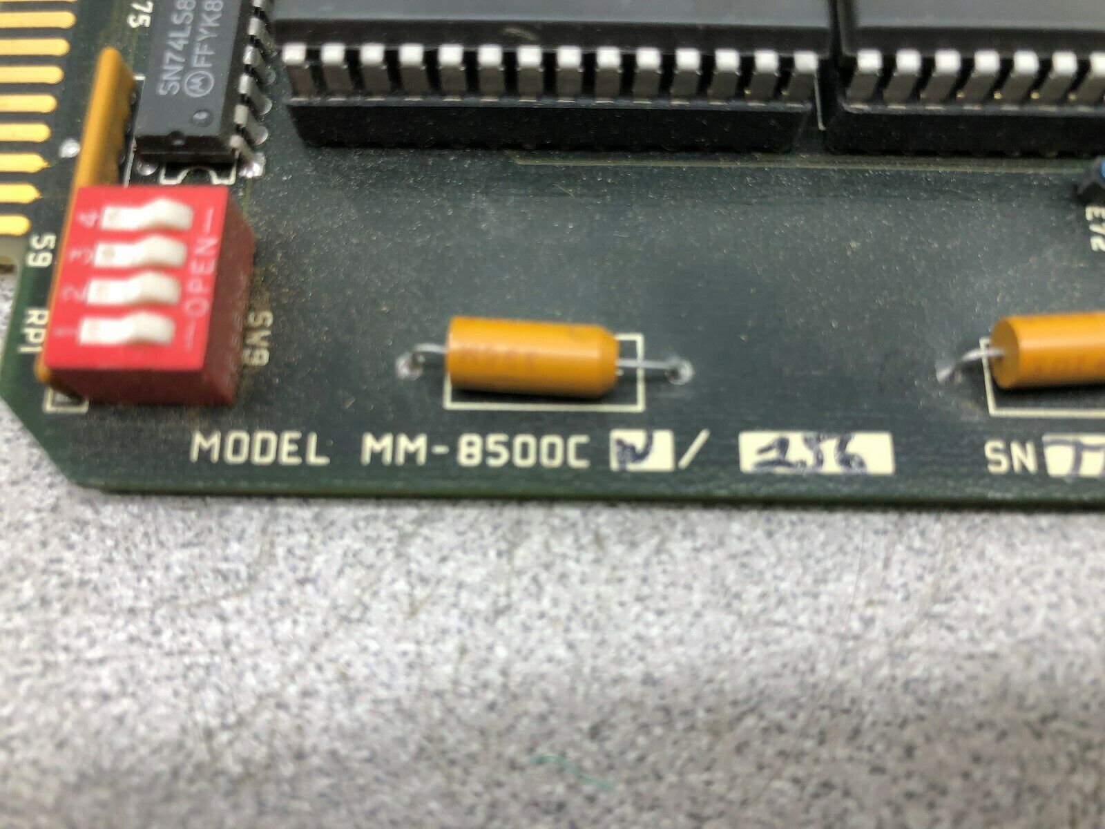 USED MICRO MEMORY 64K RACK MOUNT MEMORY BOARD MM-8500CW/256