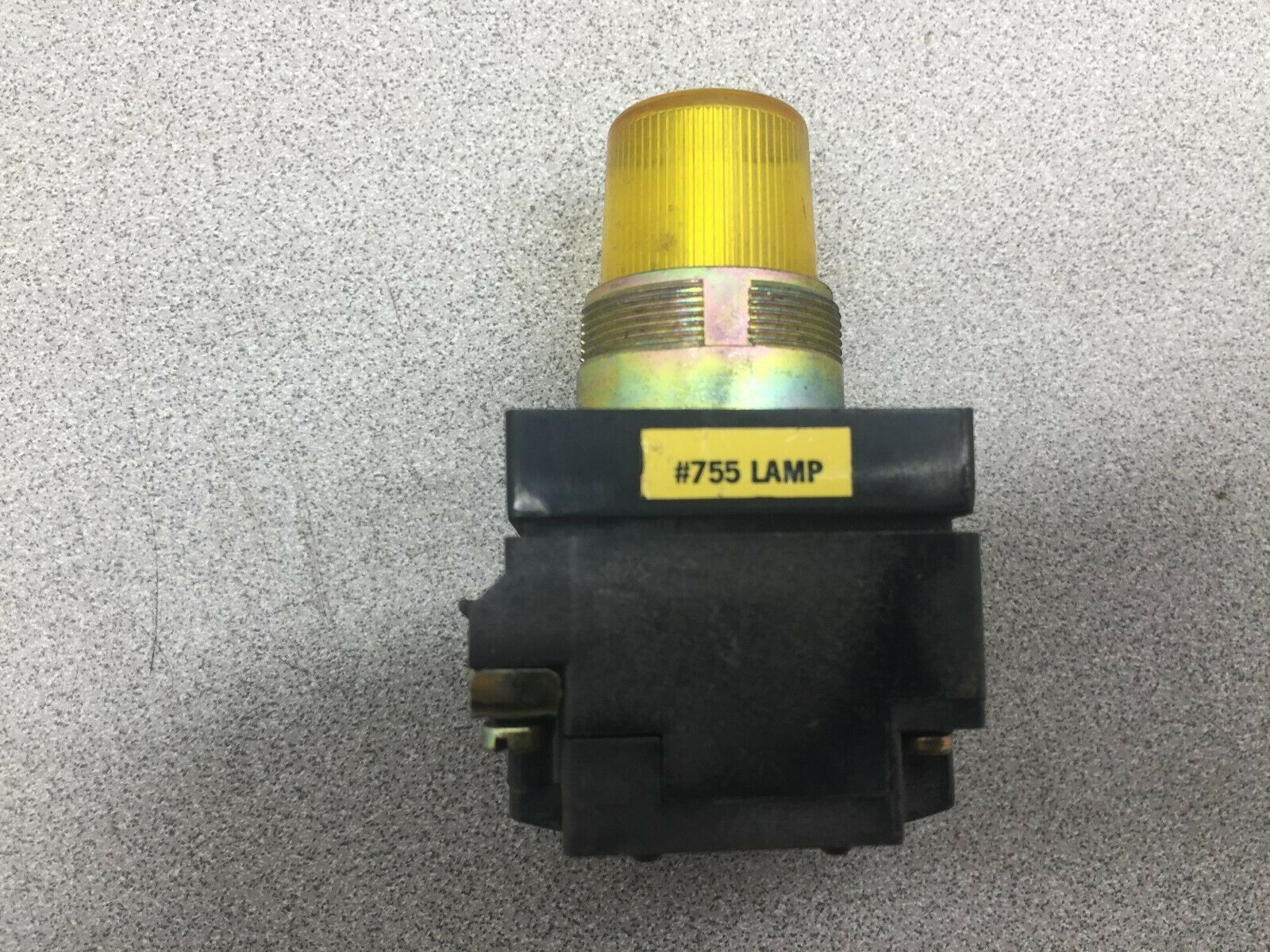 USED JOSLYN CLARK LIGHTED PUSH BUTTON GOLD 100T-PBLT1G