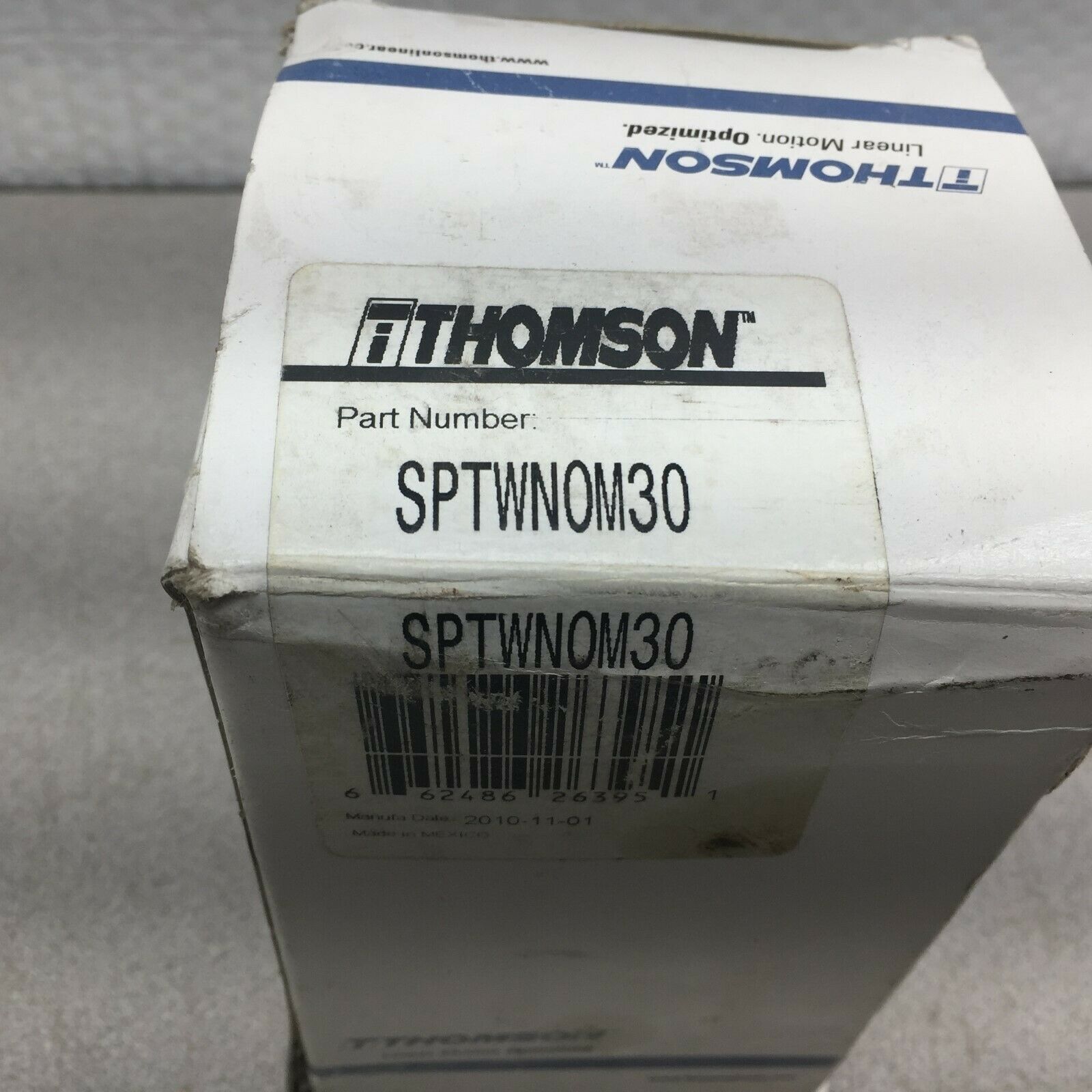 NEW IN BOX THOMSON SUPER METRIC PILLOW BLOCK LINEAR BEARING SPTWNOM30