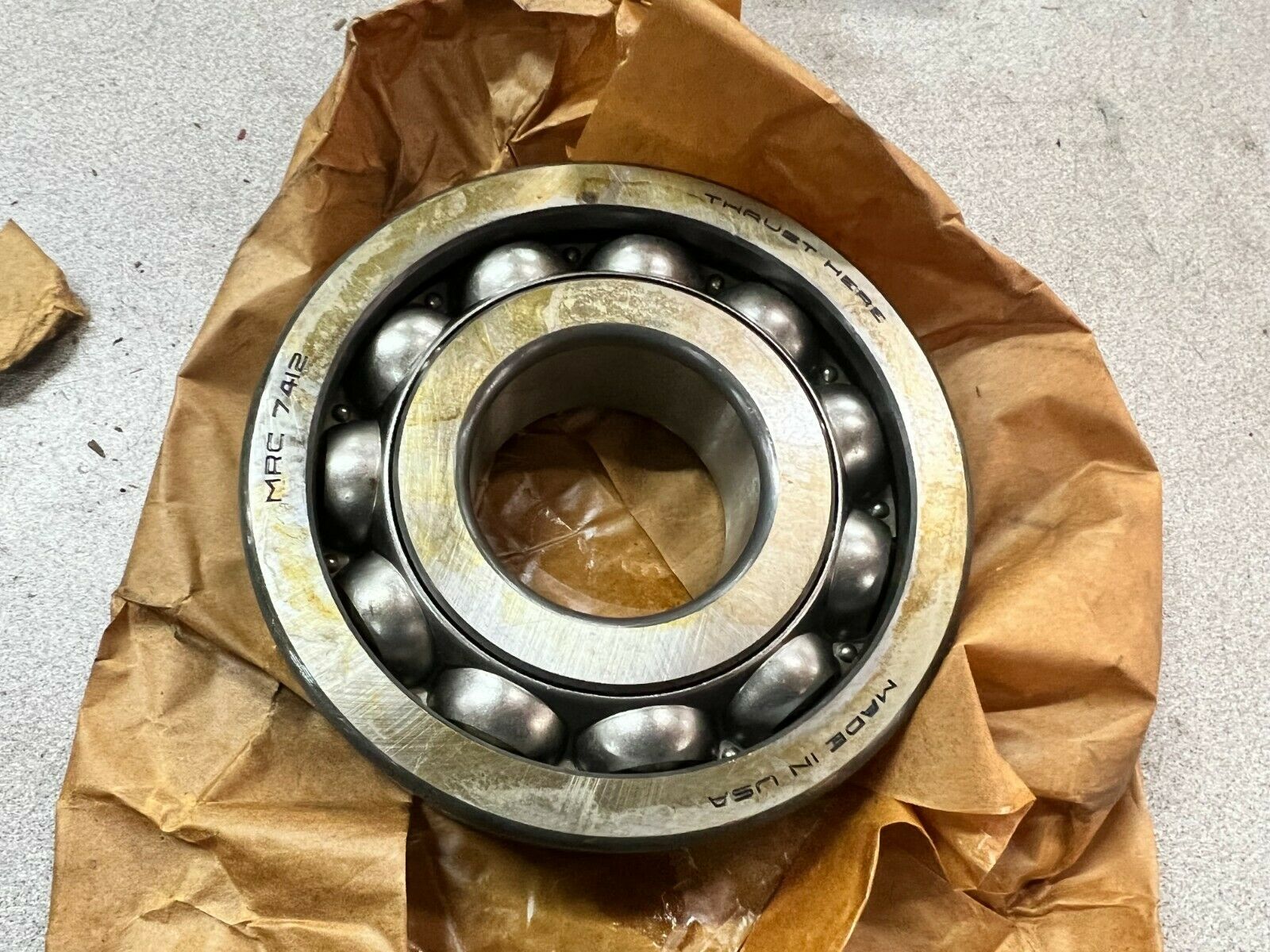 NEW IN BOX MRC CONTACT BEARING 7412