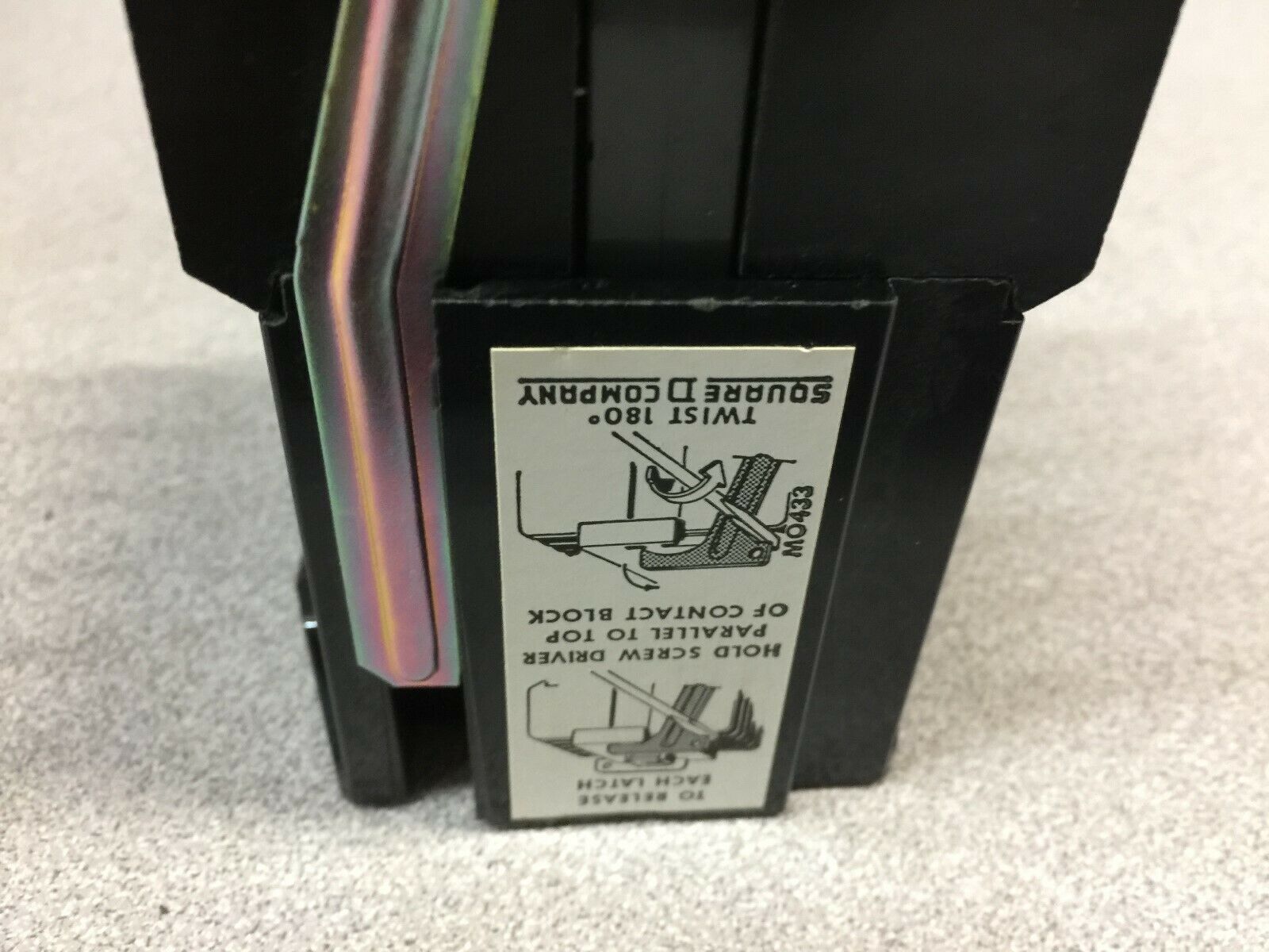 NEW IN BOX SQUARE D 64VDC COIL CONTROL RELAY 8501GDO-22