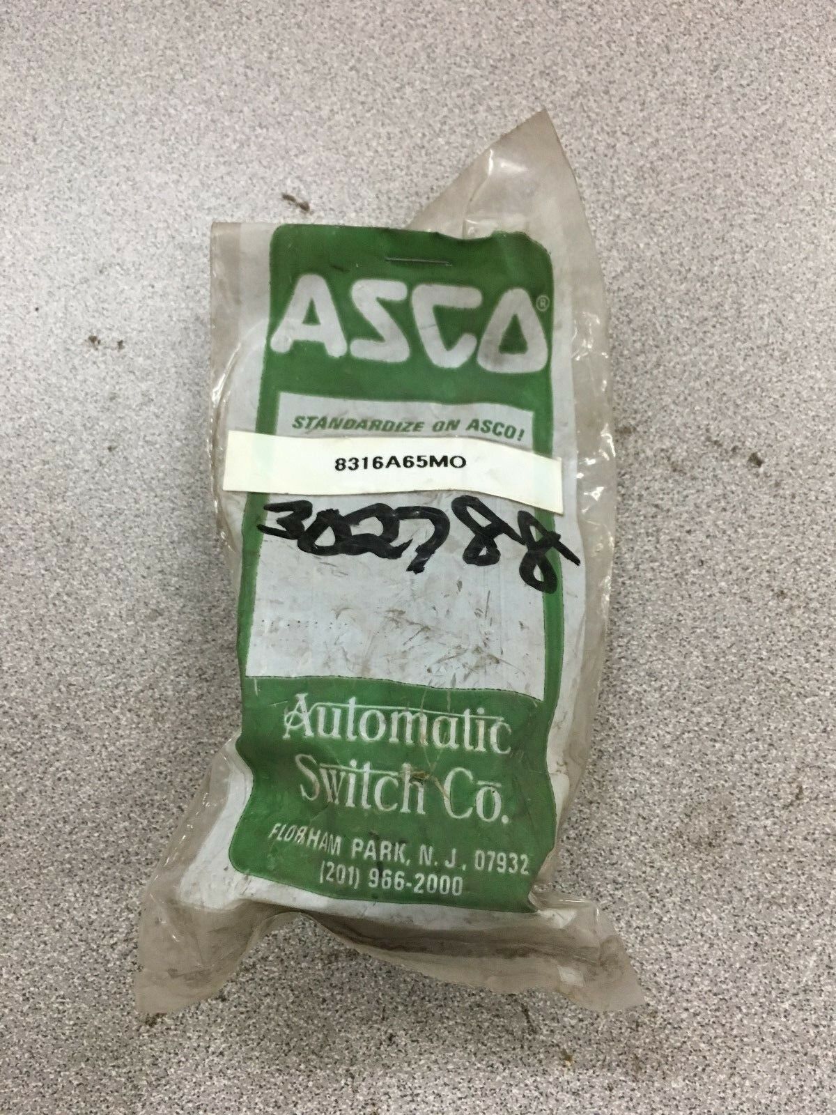 NEW IN PACKAGE ASCO 8316A56MO