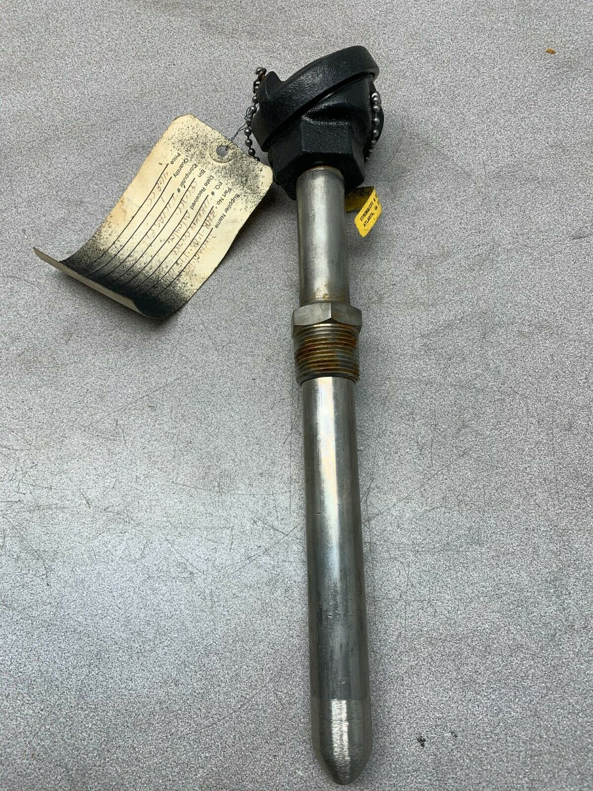 NEW NO BOX STROMQUIST THERMOCOUPLE R24R-17B-7-75-12-8E07-34