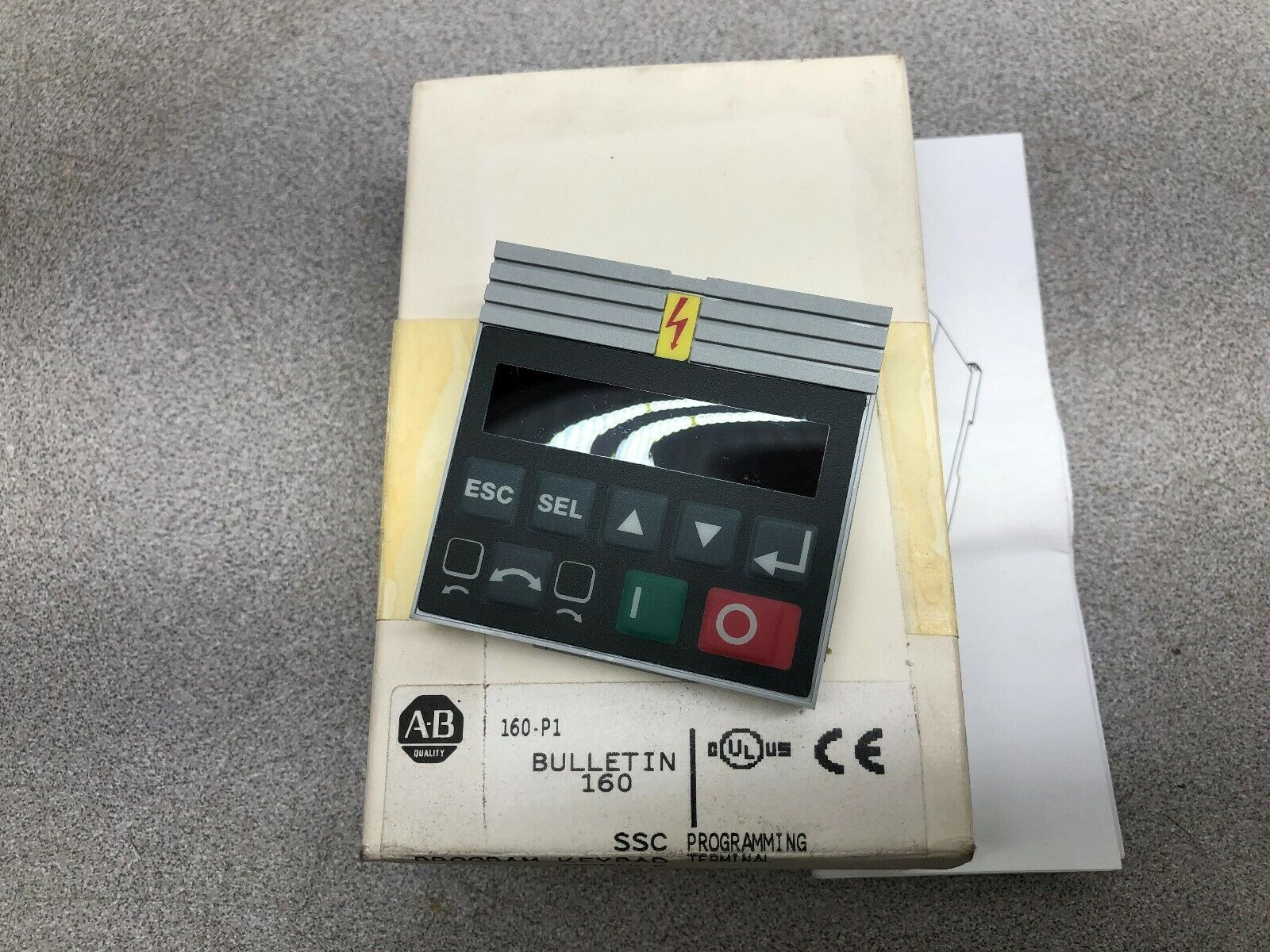 NEW IN BOX ALLEN BRADLEY PROGRAM KEYPAD MODULE 160-P1