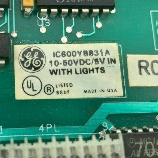 USED GE CIRCUIT BOARD IC600YB831A