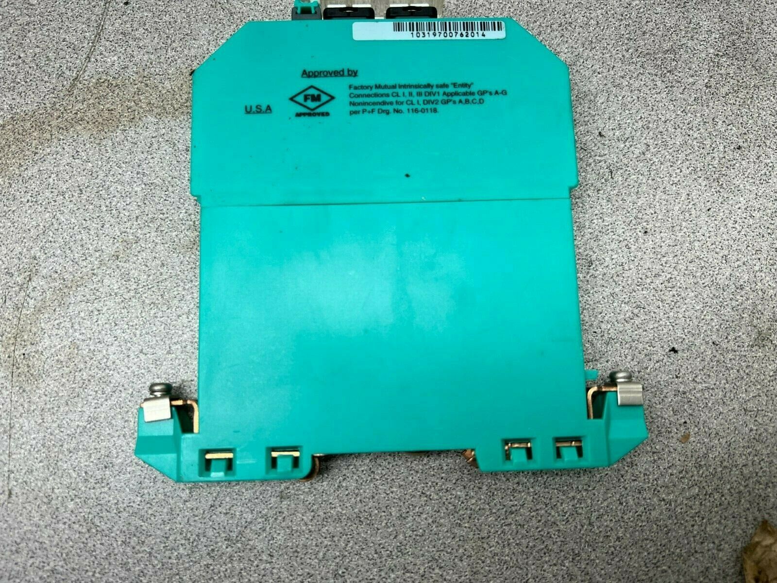 USED PEPPERL+FUCHS BARRIER MODULE 72181