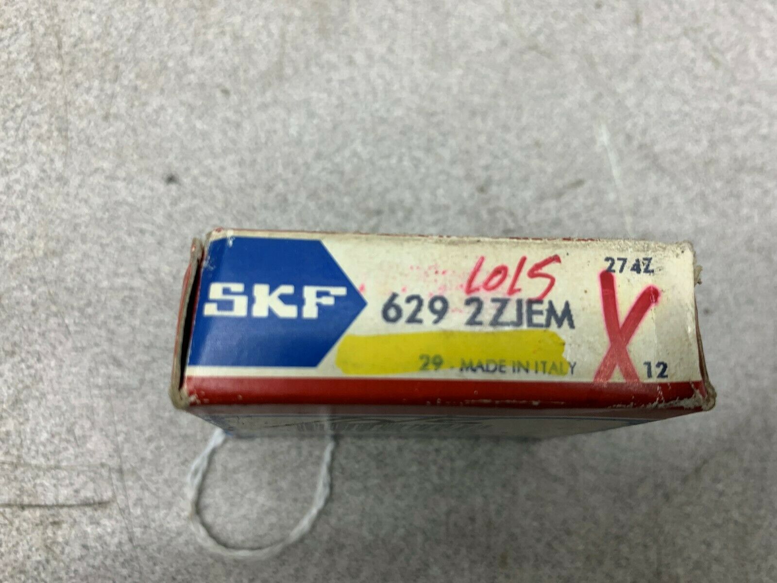 LOT OF 5 NEW IN BOX SKF BEARING 629 2ZJEM