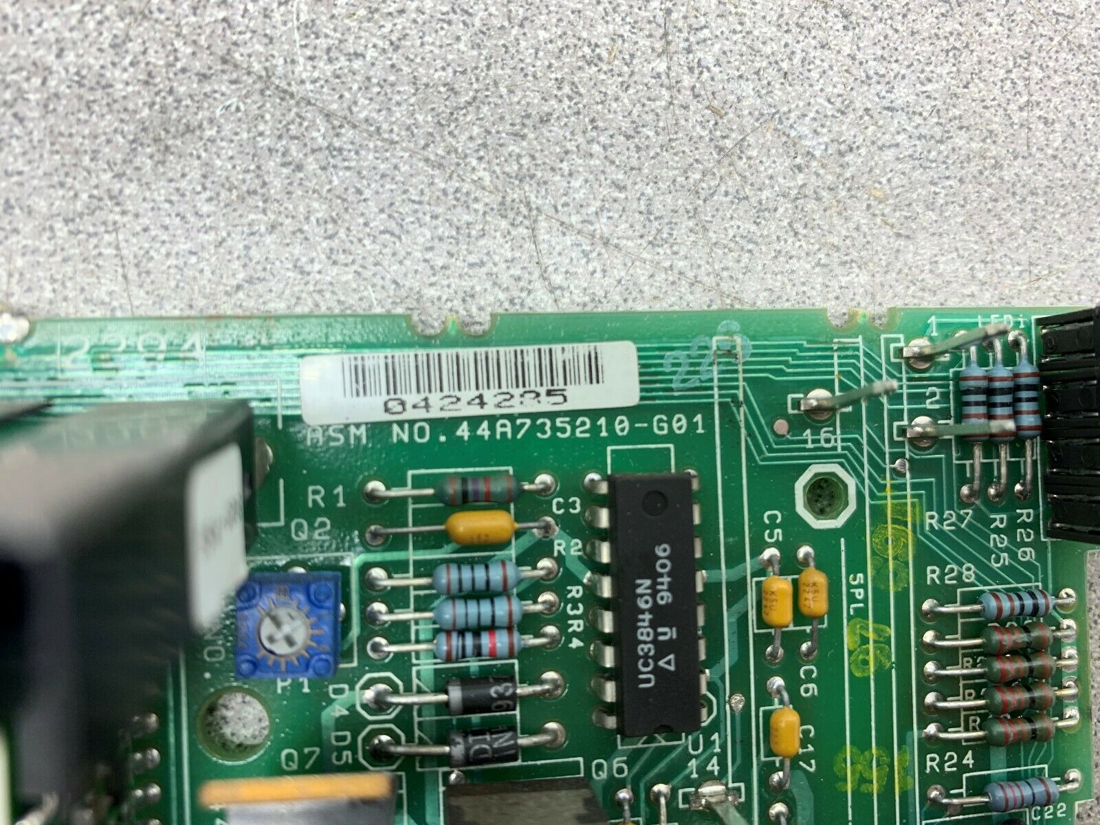 USED GE CIRCUIT BOARD 44A735210-G01