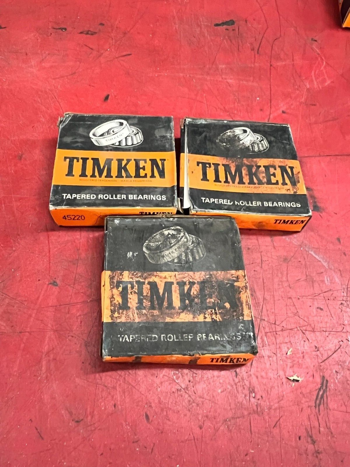 LOT OF 3 NEW IN BOX TIMKEN BEARING RACE 45220