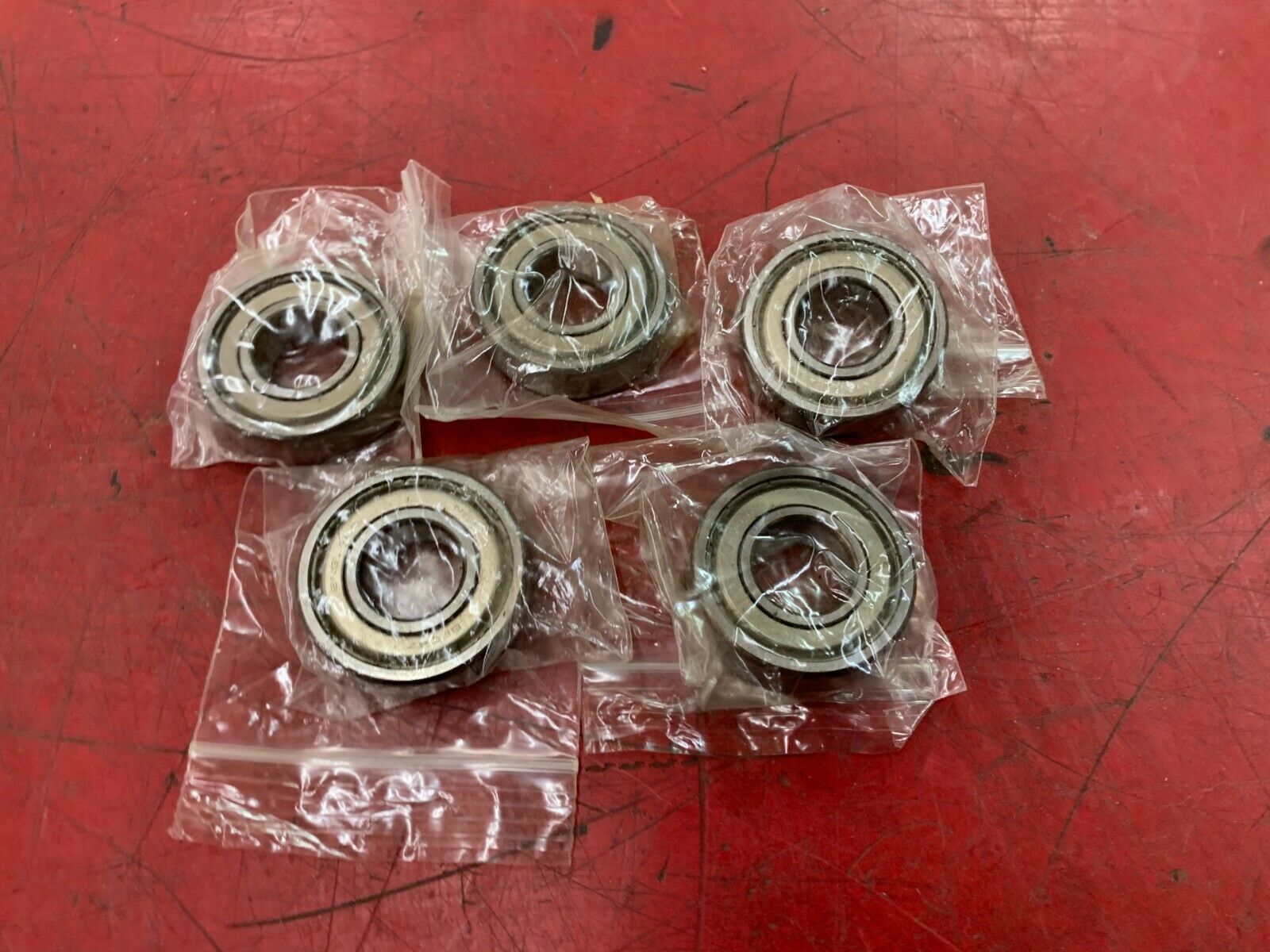 LOT OF 5 NEW NO BOX NSK BEARING 6204Z