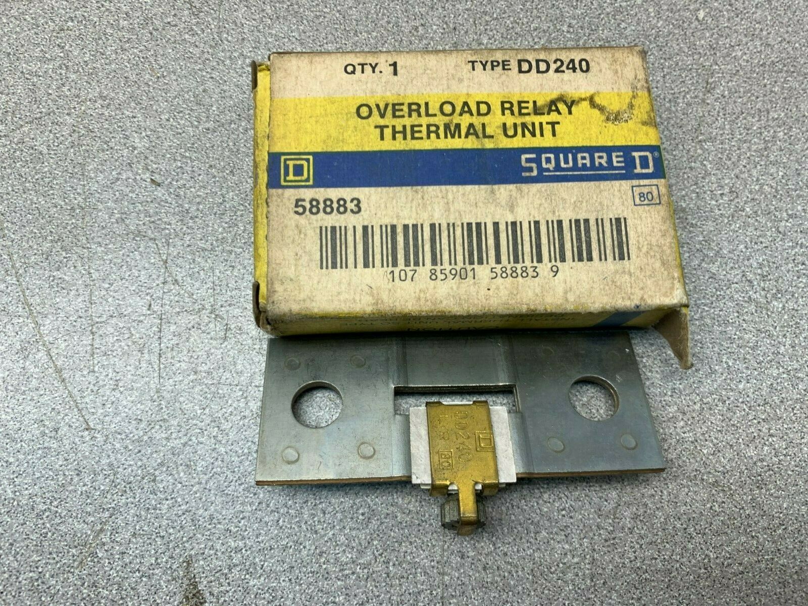 NEW IN BOX SQUARE D HEATER ELEMENT DD240