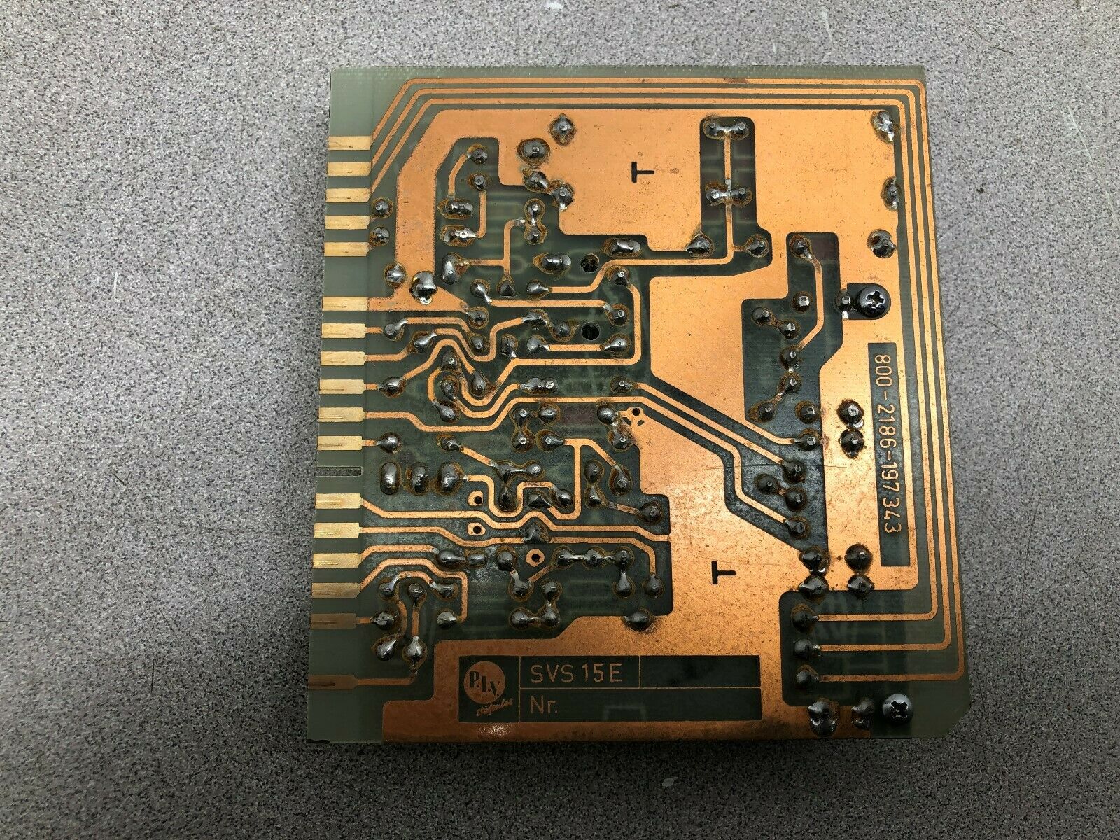 USED PIV TIMER CIRCUIT BOARD SVS-15E