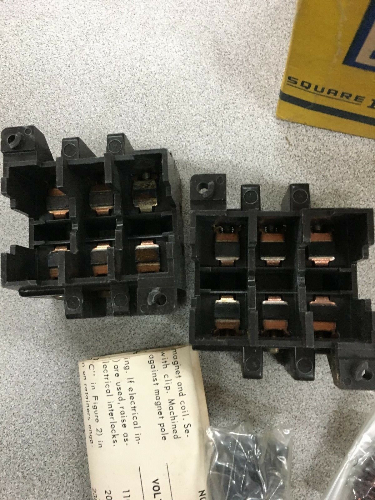 NEW IN BOX SQUARE D CONTACT REPLACEMENT KIT 9998 LB-33 SERIES A