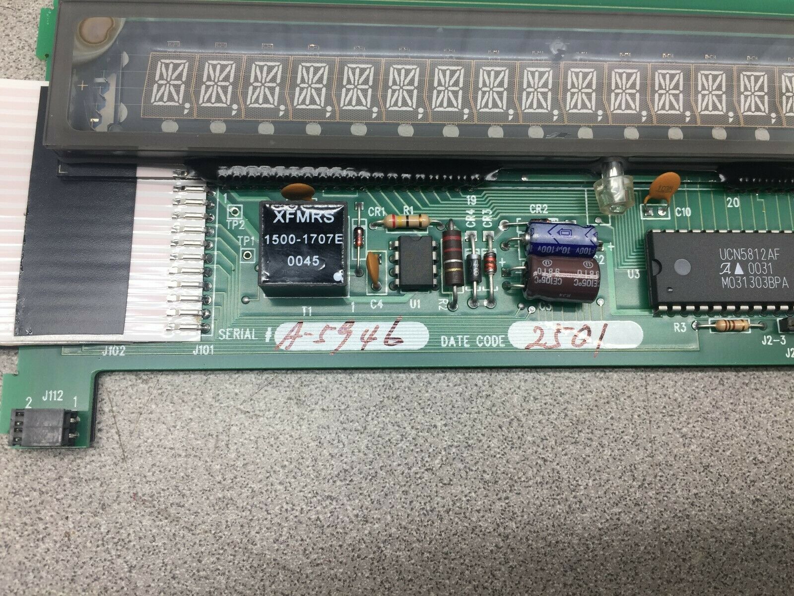 NEW NO BOX BABCOCK DIGITAL DISPLAY CONTROL BOARD VL-0SP-02