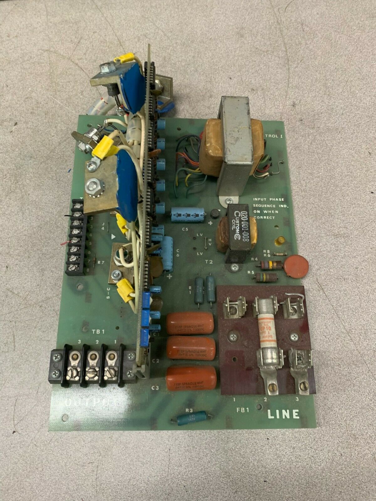 USED WELC-TROL POWER BOARD 71-077-061-002 WELCO