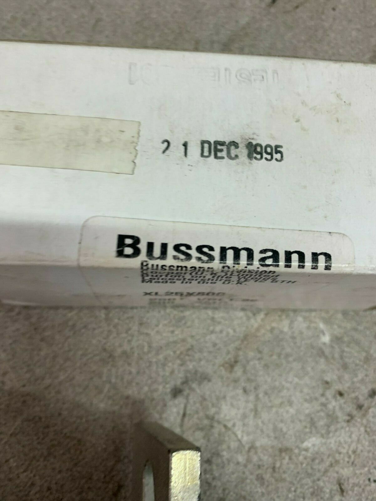 NEW IN BOX BUSSMAN FUSE XL25X800