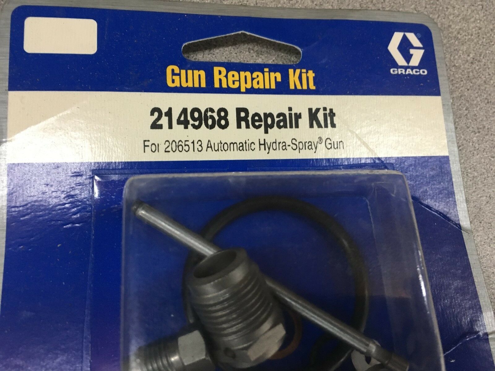 NEW IN BOX GRACO SPRAY GUN REPAIR KIT 214968 REPAIR KIT FOR 206513 HYDRA-SPRAY