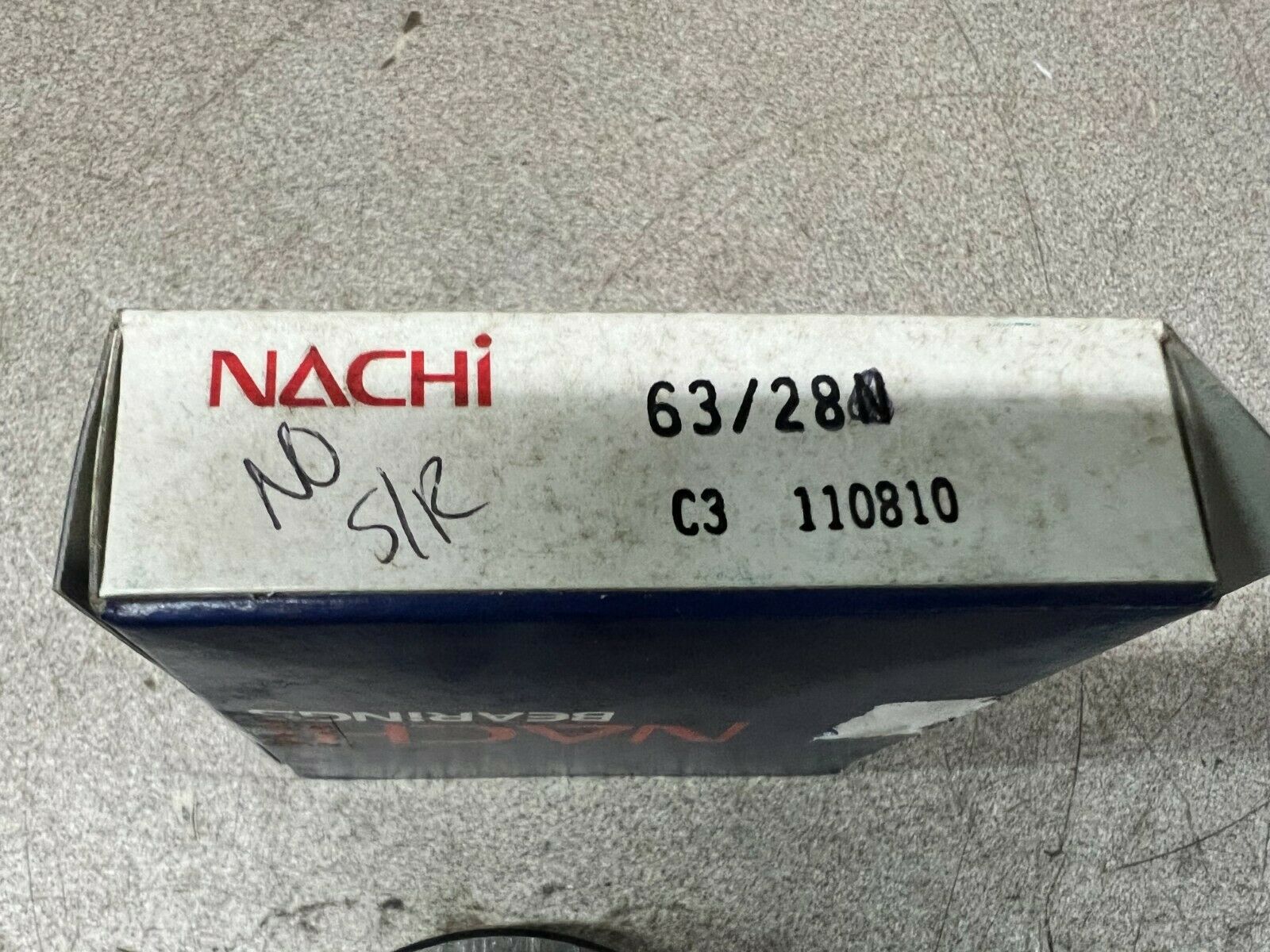 NEW IN BOX NACHI 63/28 ROLLER BEARING 63/28N C3