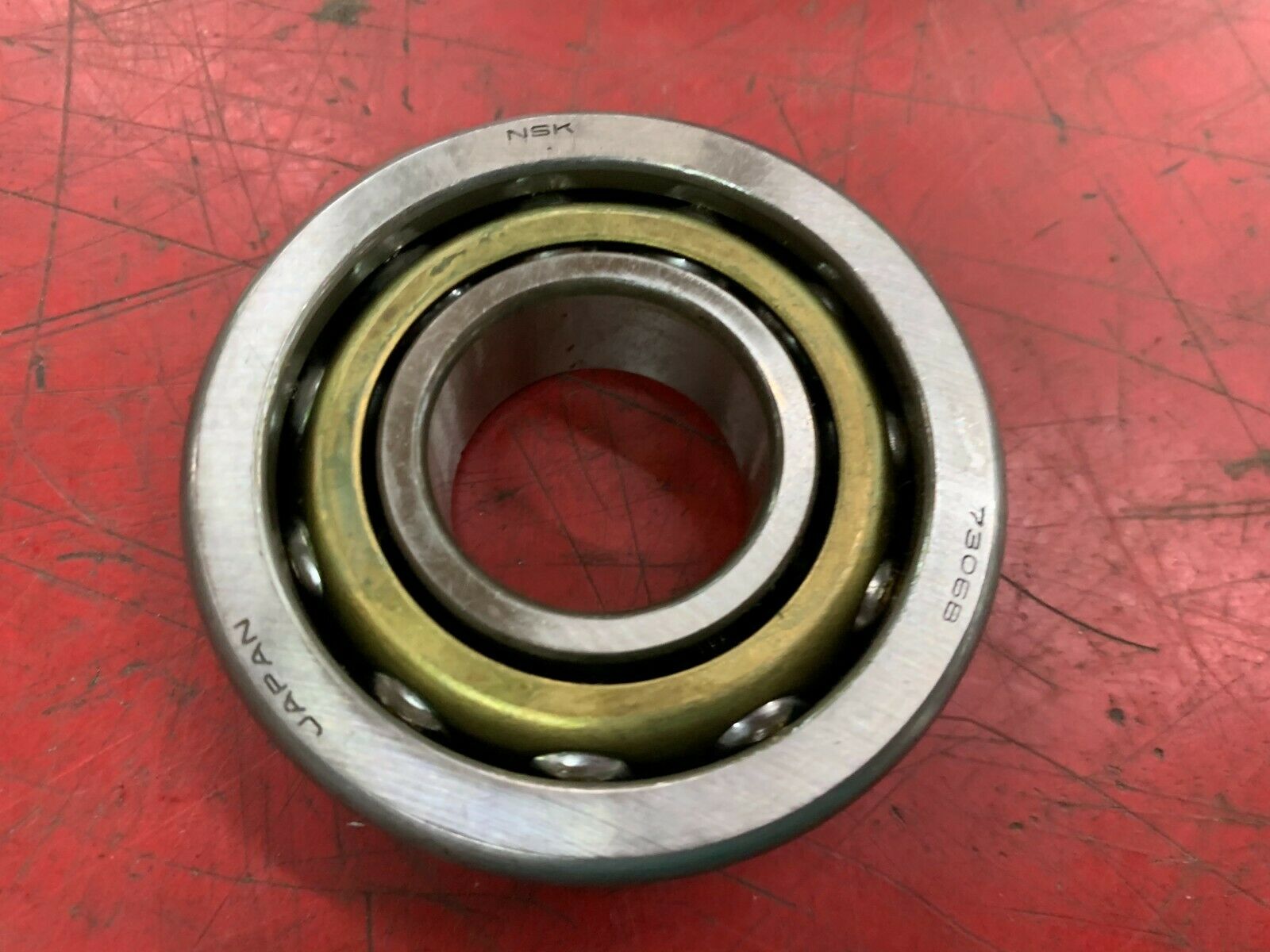 NEW IN BOX NSK CONTACT BEARING 7306B