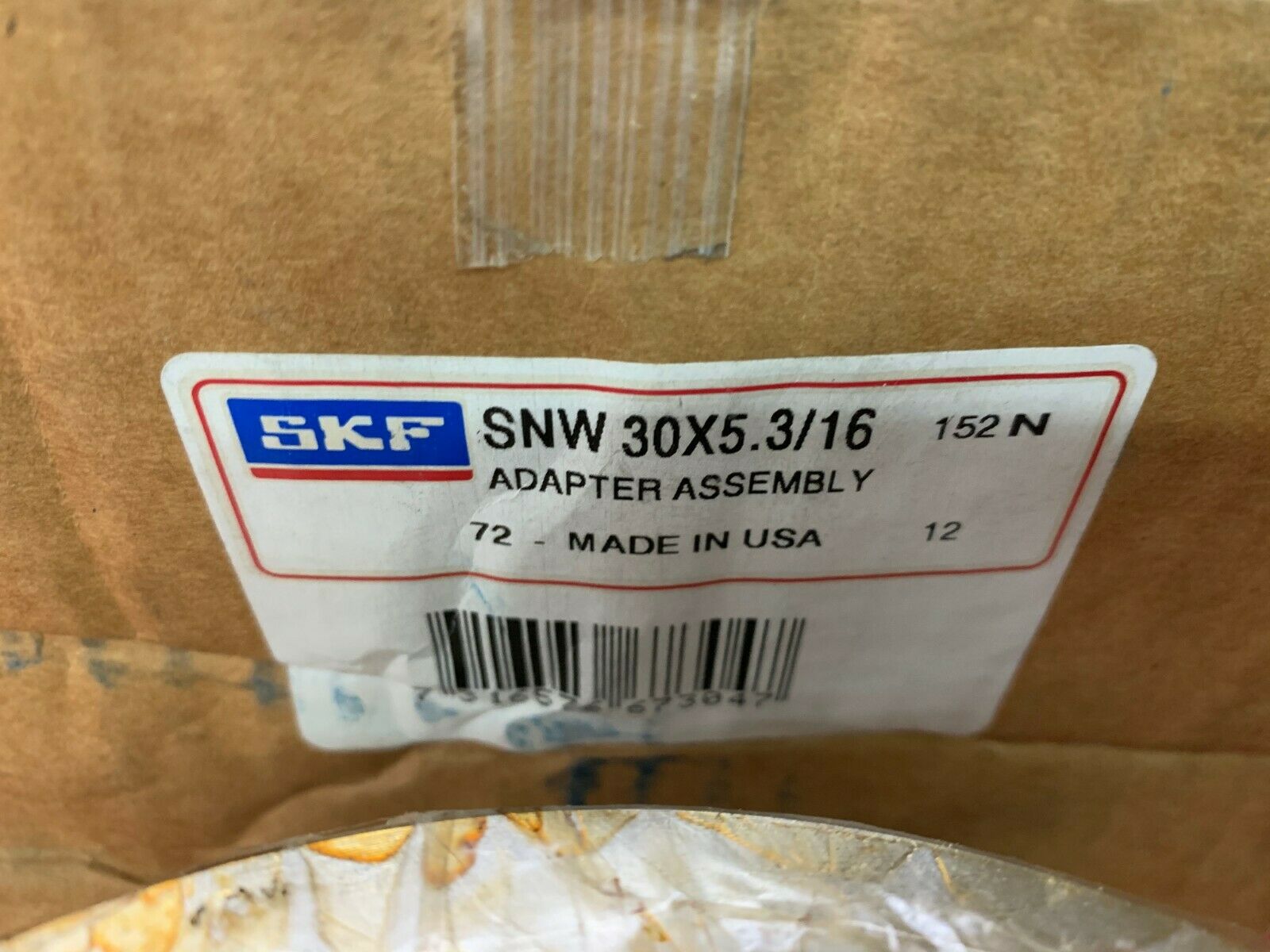 NEW IN BOX SKF SNW 30X 5-/16 ADAPTER BEARING ASSEMBLY SNW 30X5.3/16