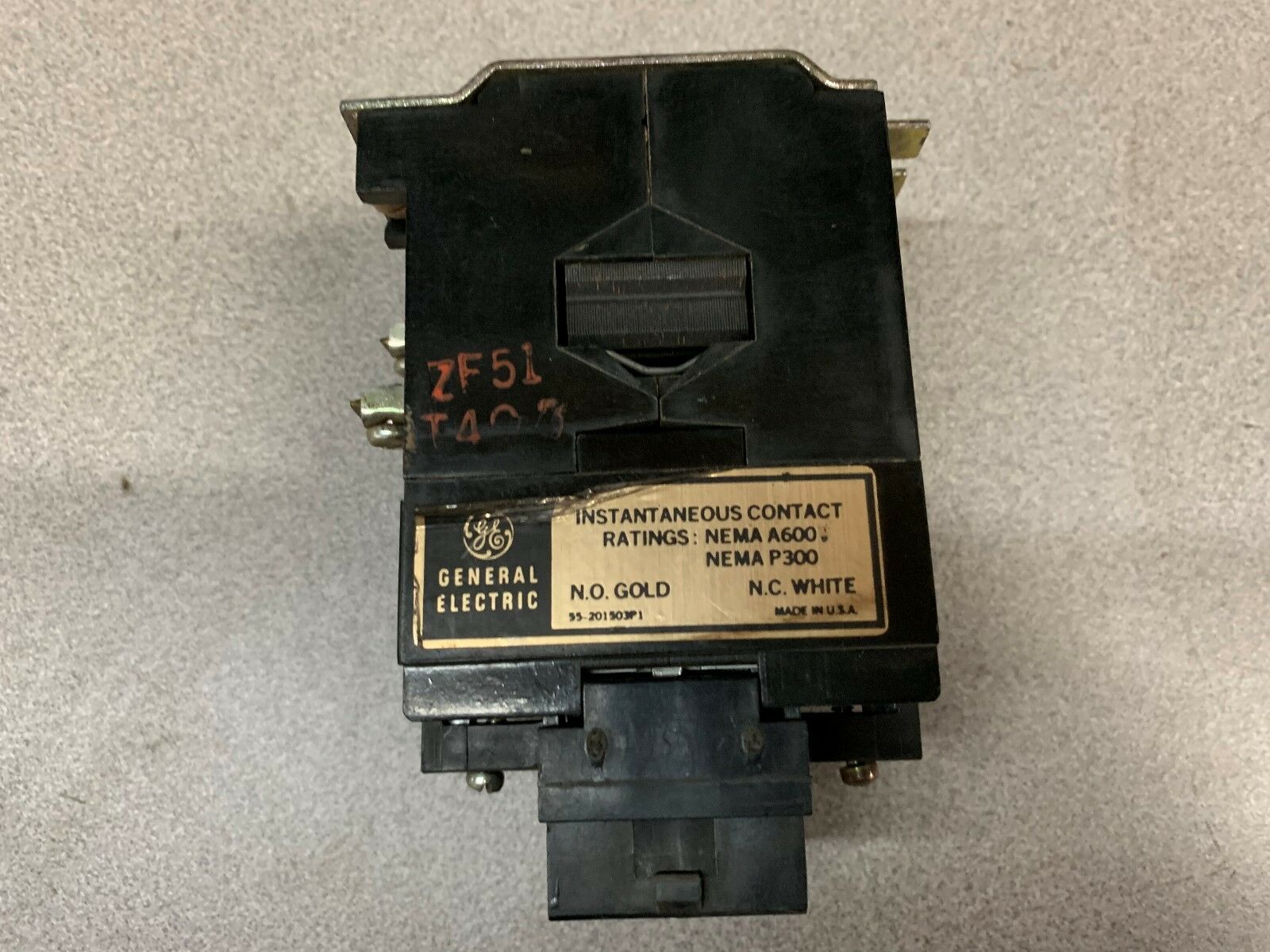 NEW NO BOX GE RELAY 55-201503P1