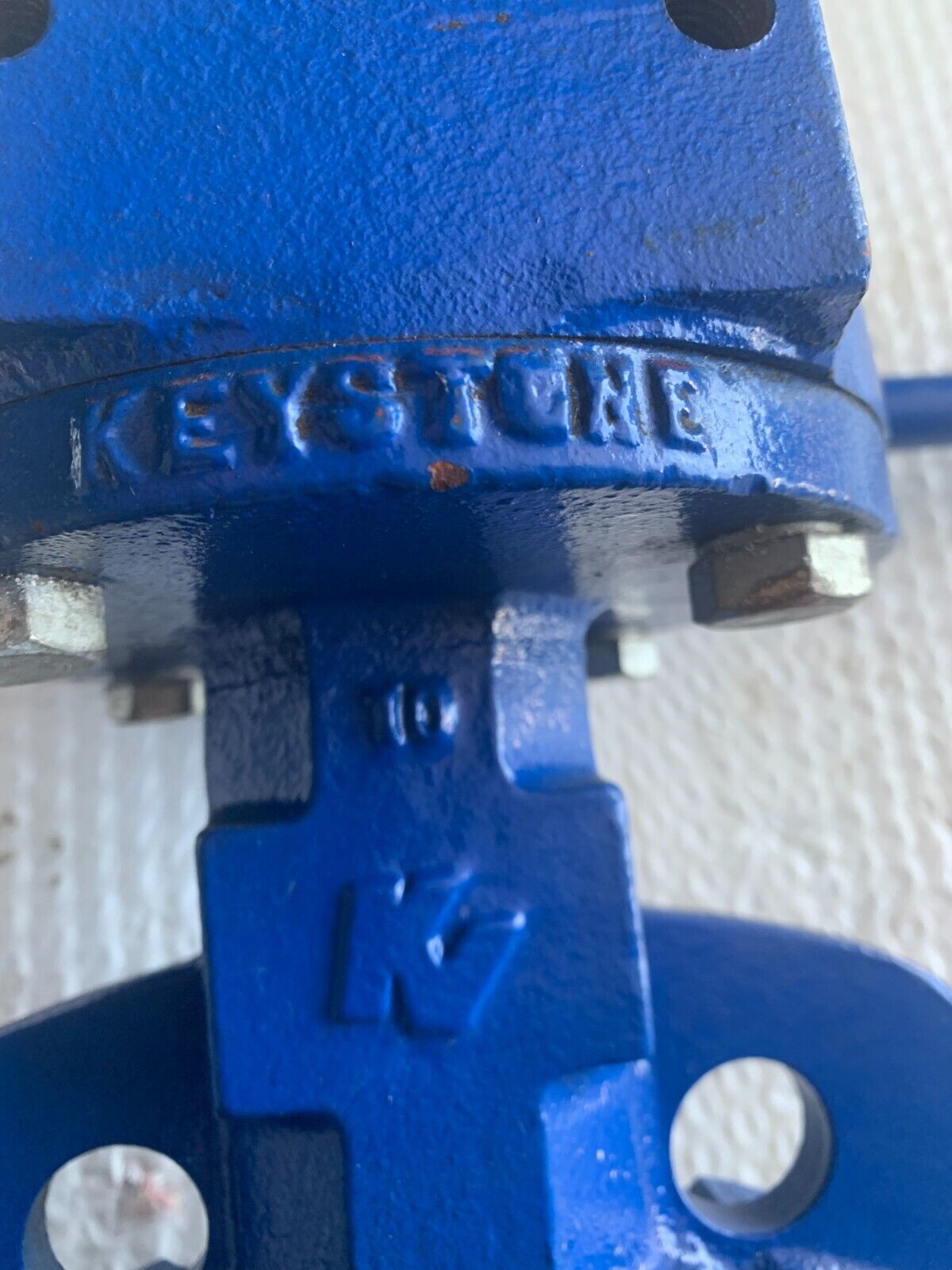 NEW KEYSTONE 10" BUTTERFLY VALVE 30:1 GATE VALVE