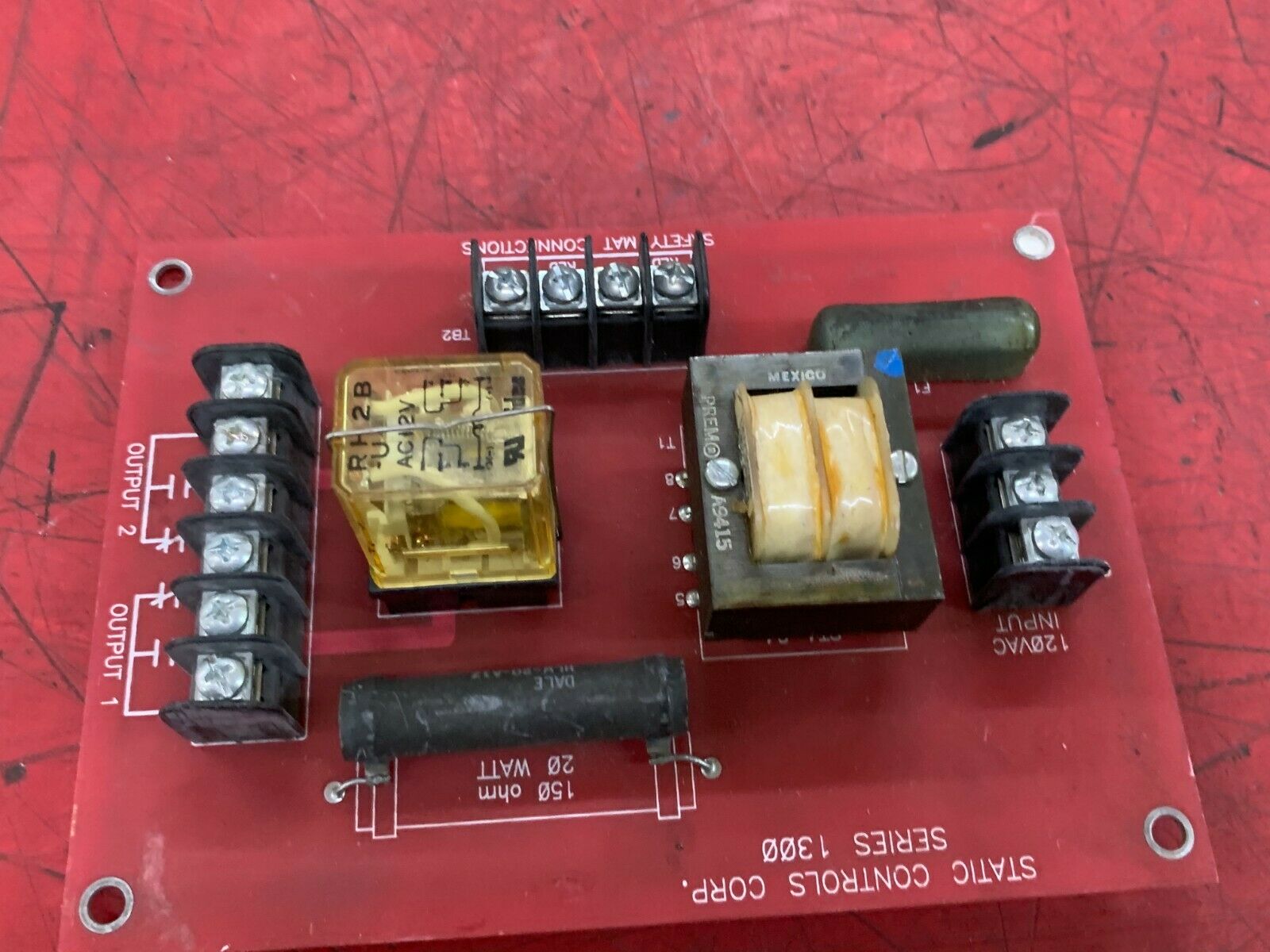 USED STATIC CONTROLS CORP CIRCUIT BOARD CB-0034044-C