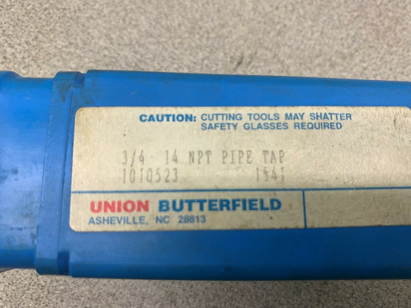 NEW NO BOX UNION PIPE TAP 1010523