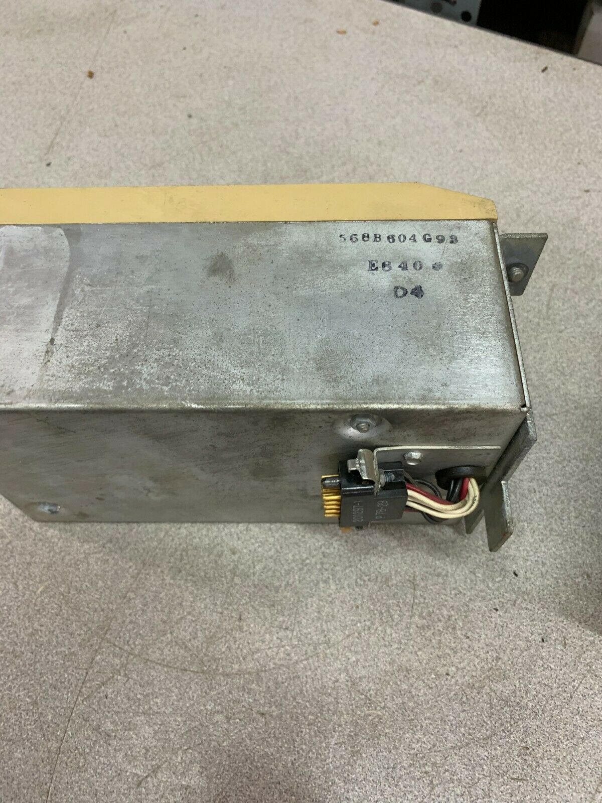 USED GENERAL ELECTRIC TYPE ECS SOLID STATE TRIP DEVICE 568B604G93