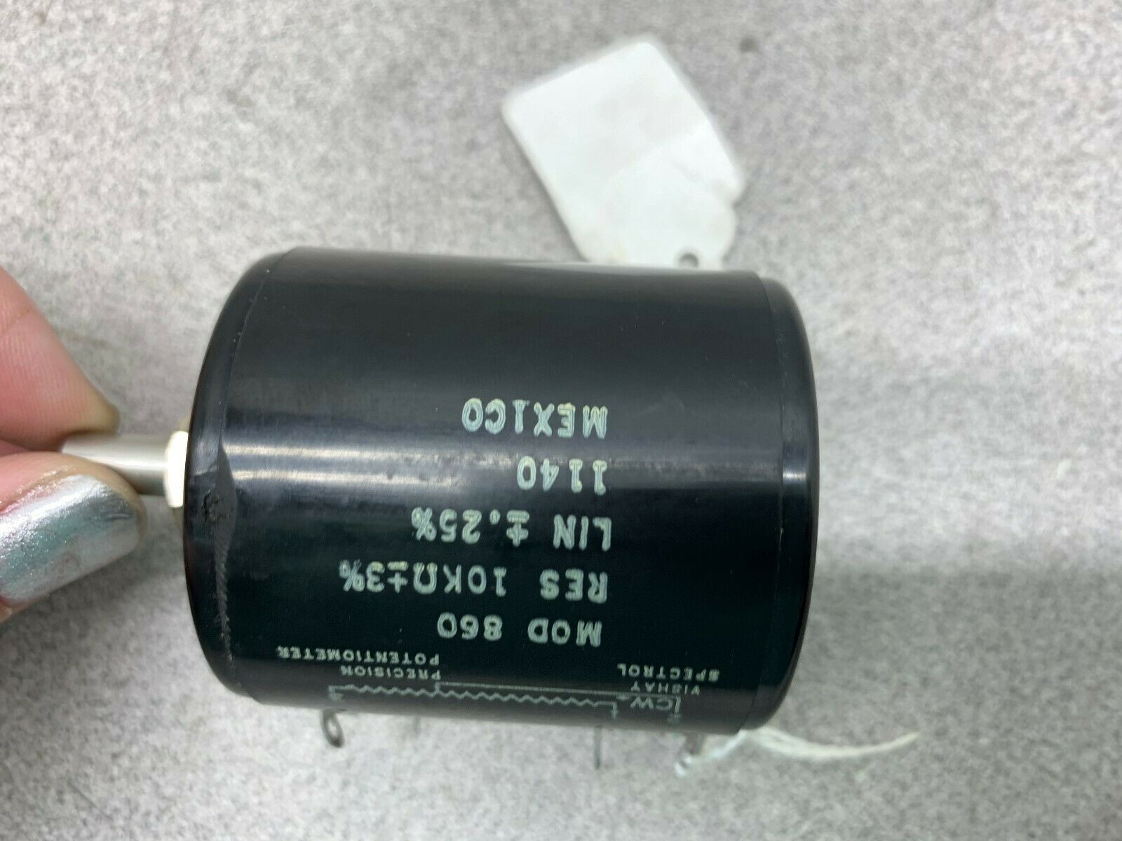 NEW NO BOX SPECTRAL POTENTIOMETER  MOD 860