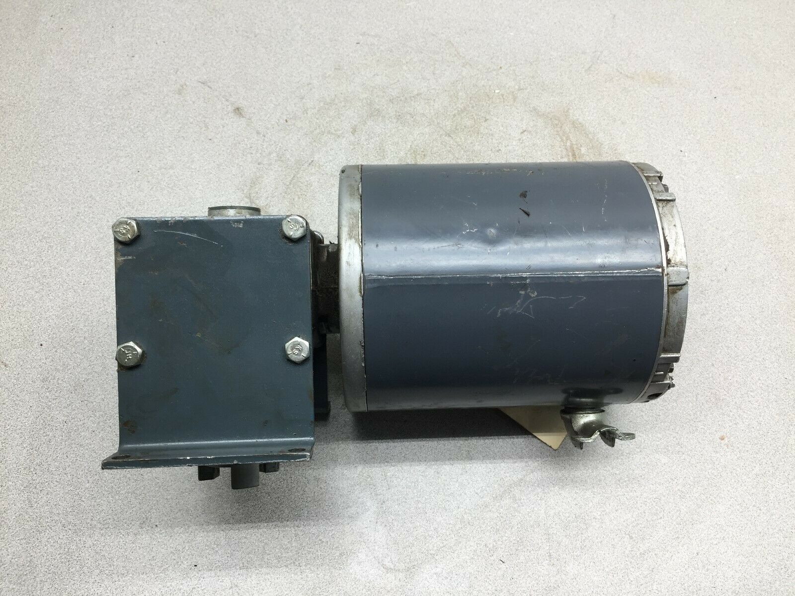 USED GE MOTOR PATERSON GEAR BOX 19.5:1RATIO 115VAC 7GS103FC6FY10 / 5KH35FN75