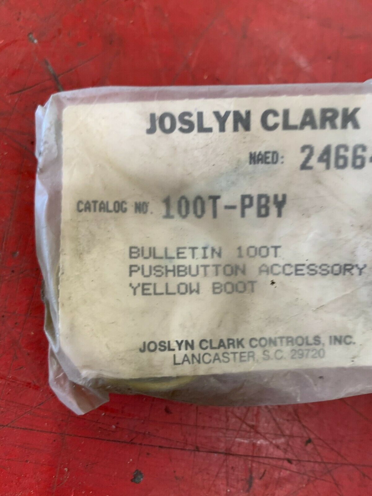 NEW IN BAG JOSLYN CLARK PUSHBUTTON ACCESSORY 100T-PBY