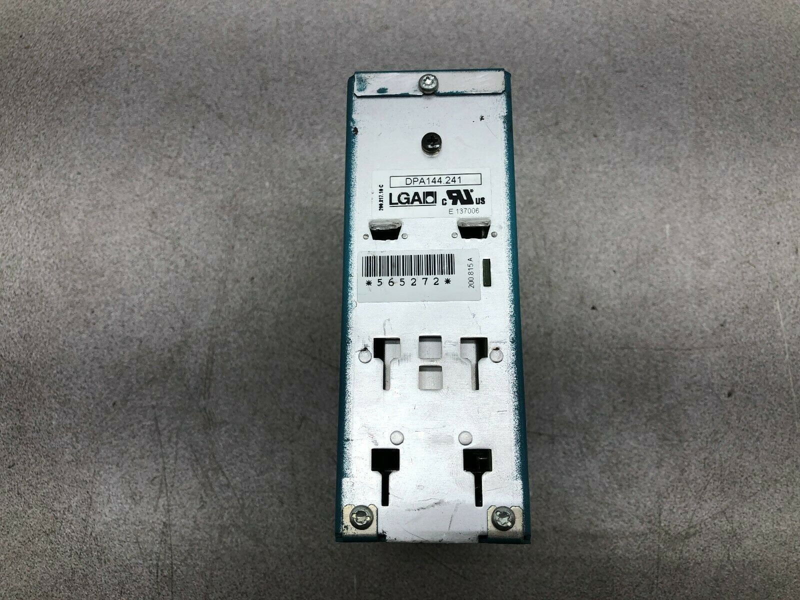 USED BAUMER ELECTRIC 120/240 VAC INPUT 30.5 V / 2.8 AMP OUTPUT POWER SUPPLY ASIN