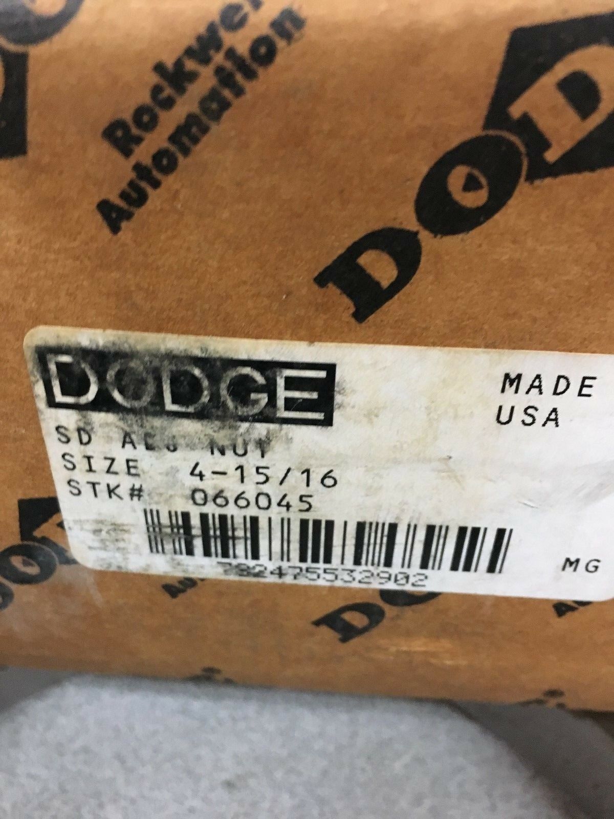 NEW IN BOX DODGE SD ADJ NUT 066045 SIZE 4-15/16"