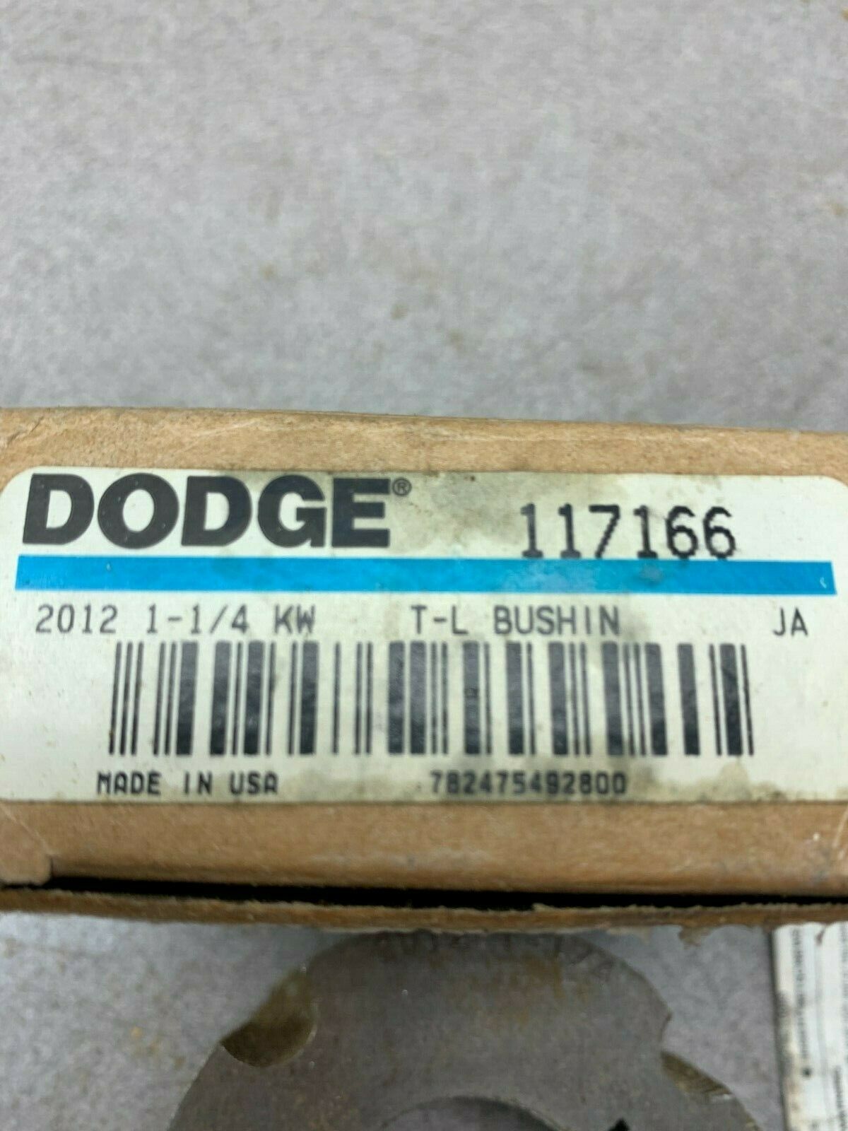 LOT OF 2 NEW IN BOX DODGE 2012 1-1/4 KW T-L BUSHIN 117166