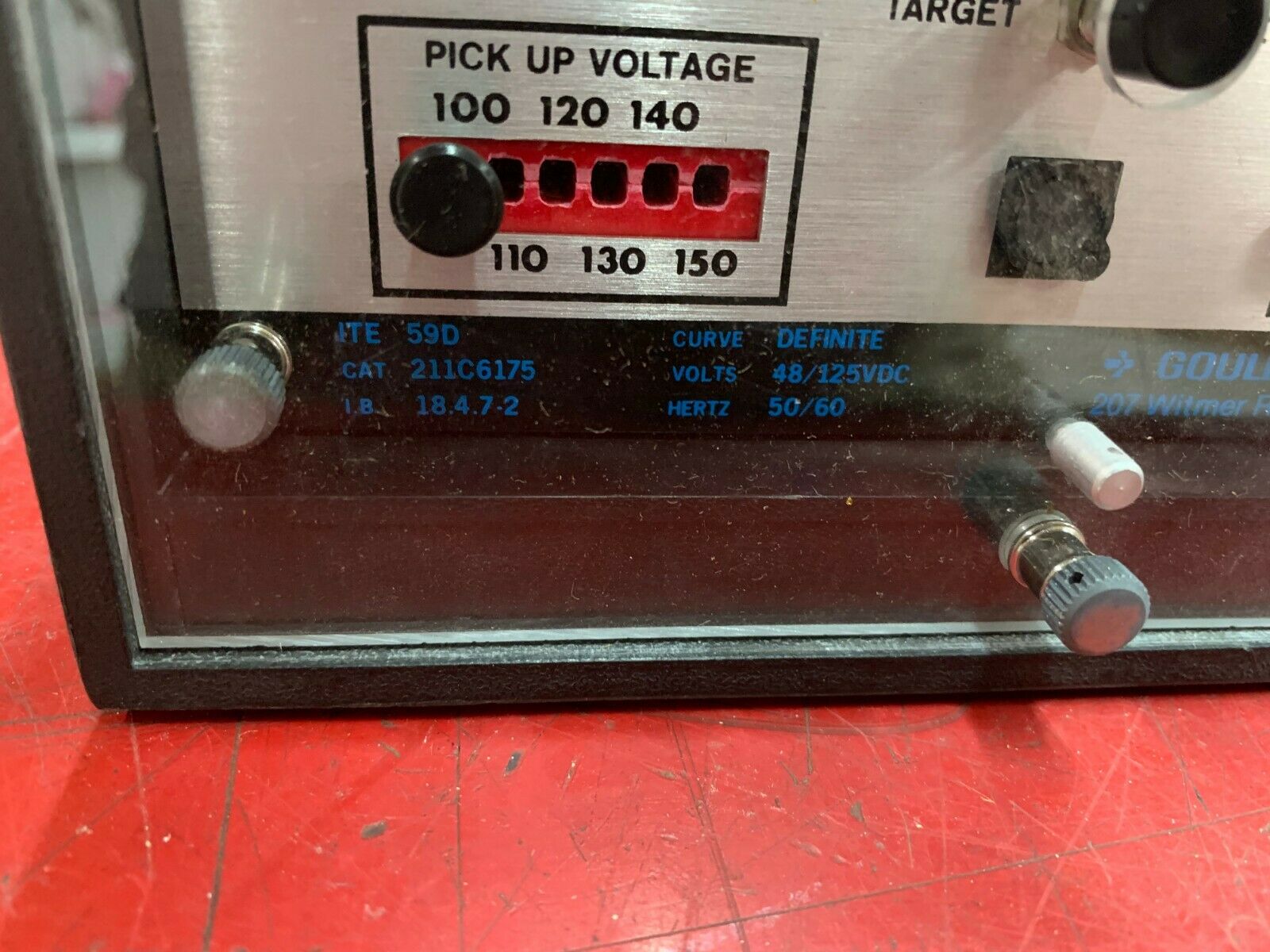 NEW GOULD CIRCUIT SHIELD OVER VOLTAGE RELAY 59D 211C6175