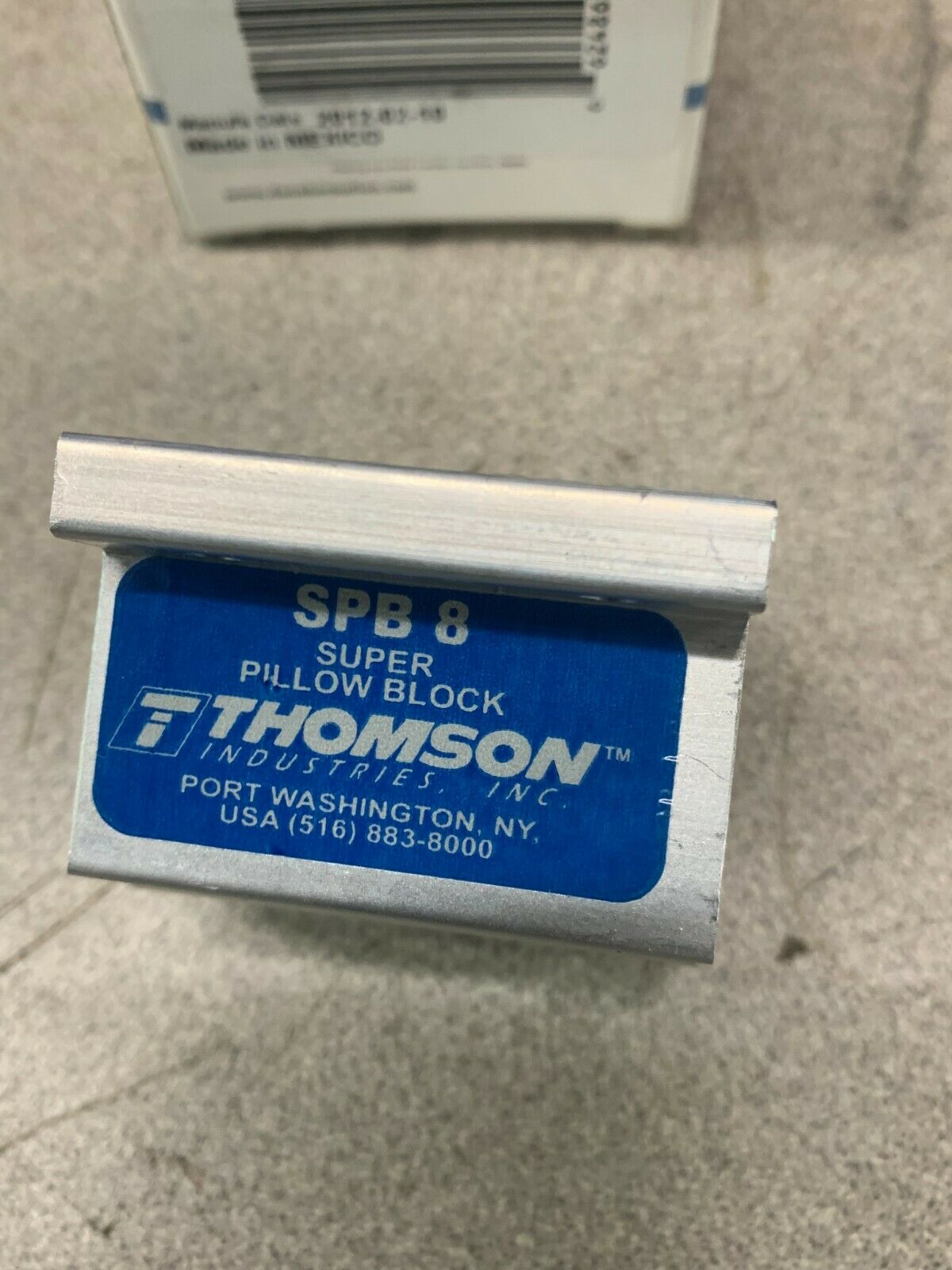 NEW IN BOX THOMSON SPB 8 SUPER PILLOW BLOCK BEARING SPB8