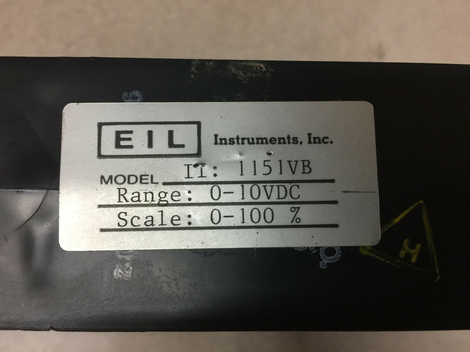 NEW NO BOX EIL 0-100% 0-10VDC VERTICAL METER IT:1151VB