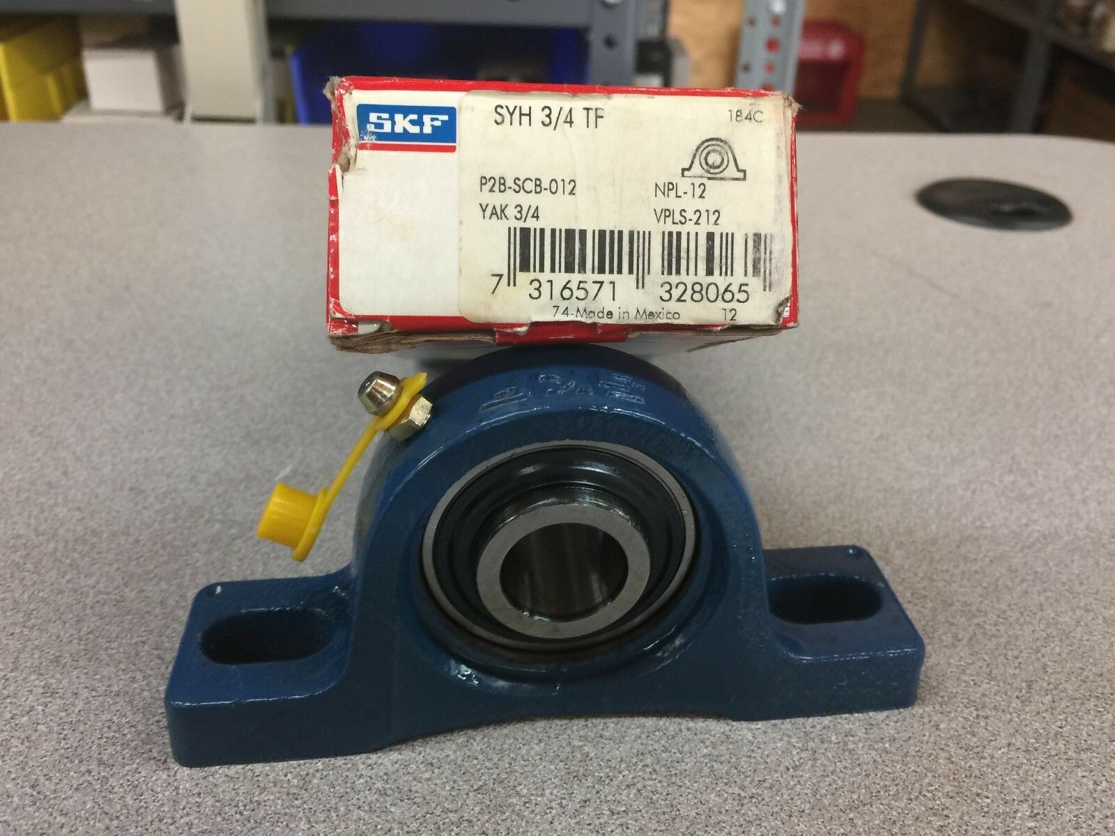 NEW IN BOX SKF PILLOW BLOCK BEARING SYH 3/4 TF