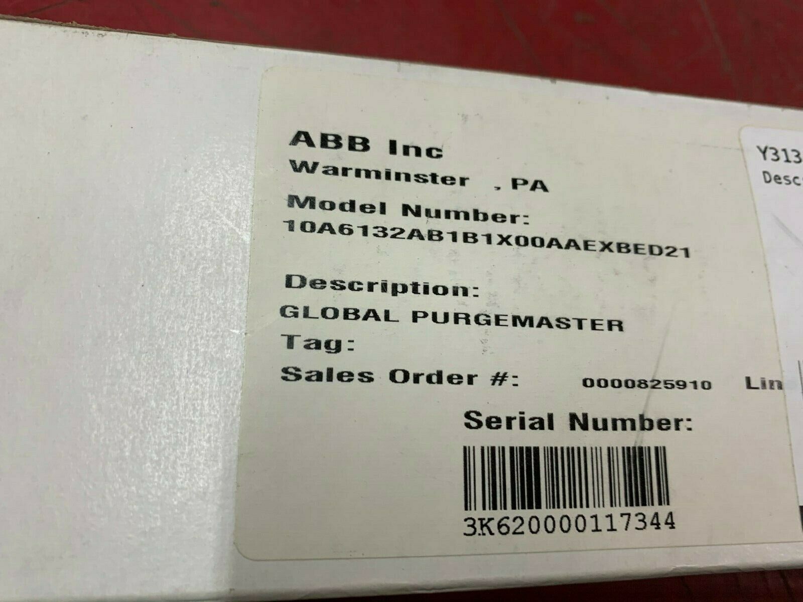 NEW IN BOX ABB FLOW INDICATOR 10A6132AB1B1X0