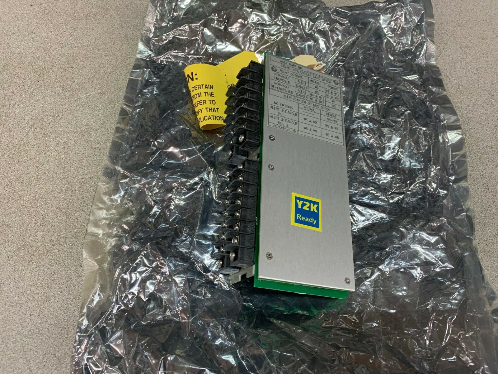 NEW NO BOX BENTLY NEVADA MODULE 78462-01 V