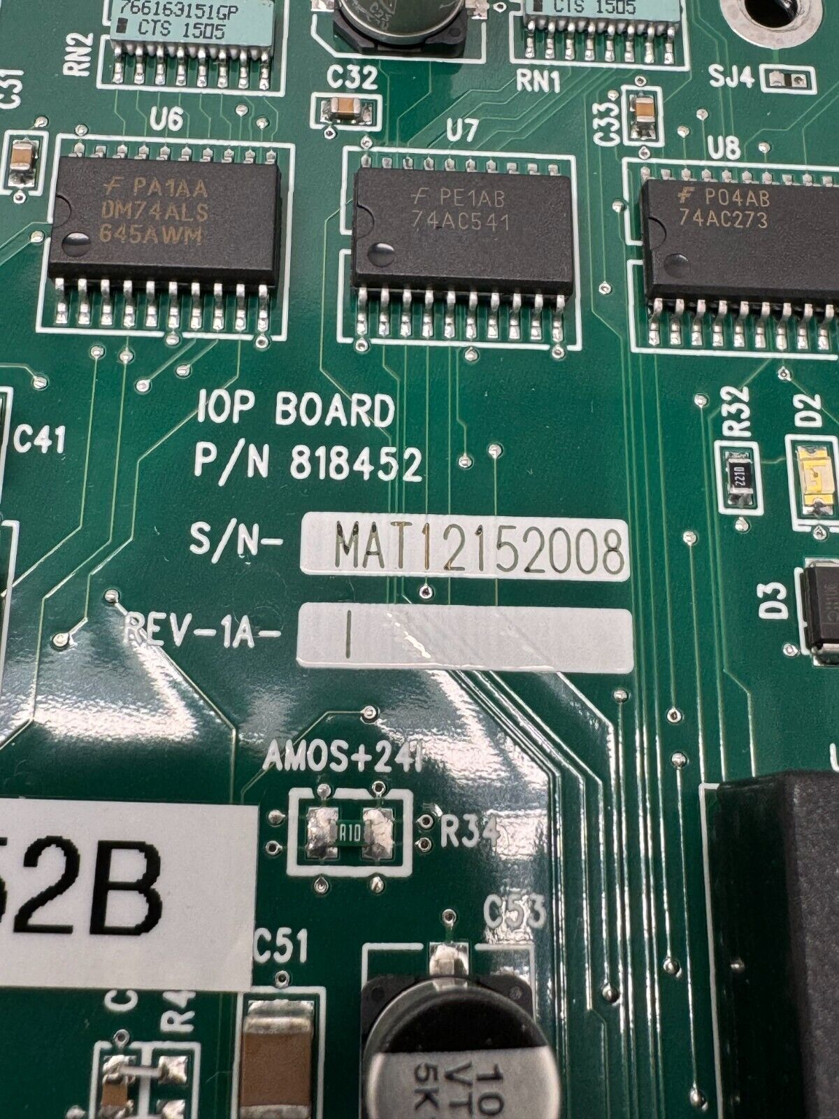 NEW NO BOX ERIEZ MAGNETICS IOP BOARD 818452