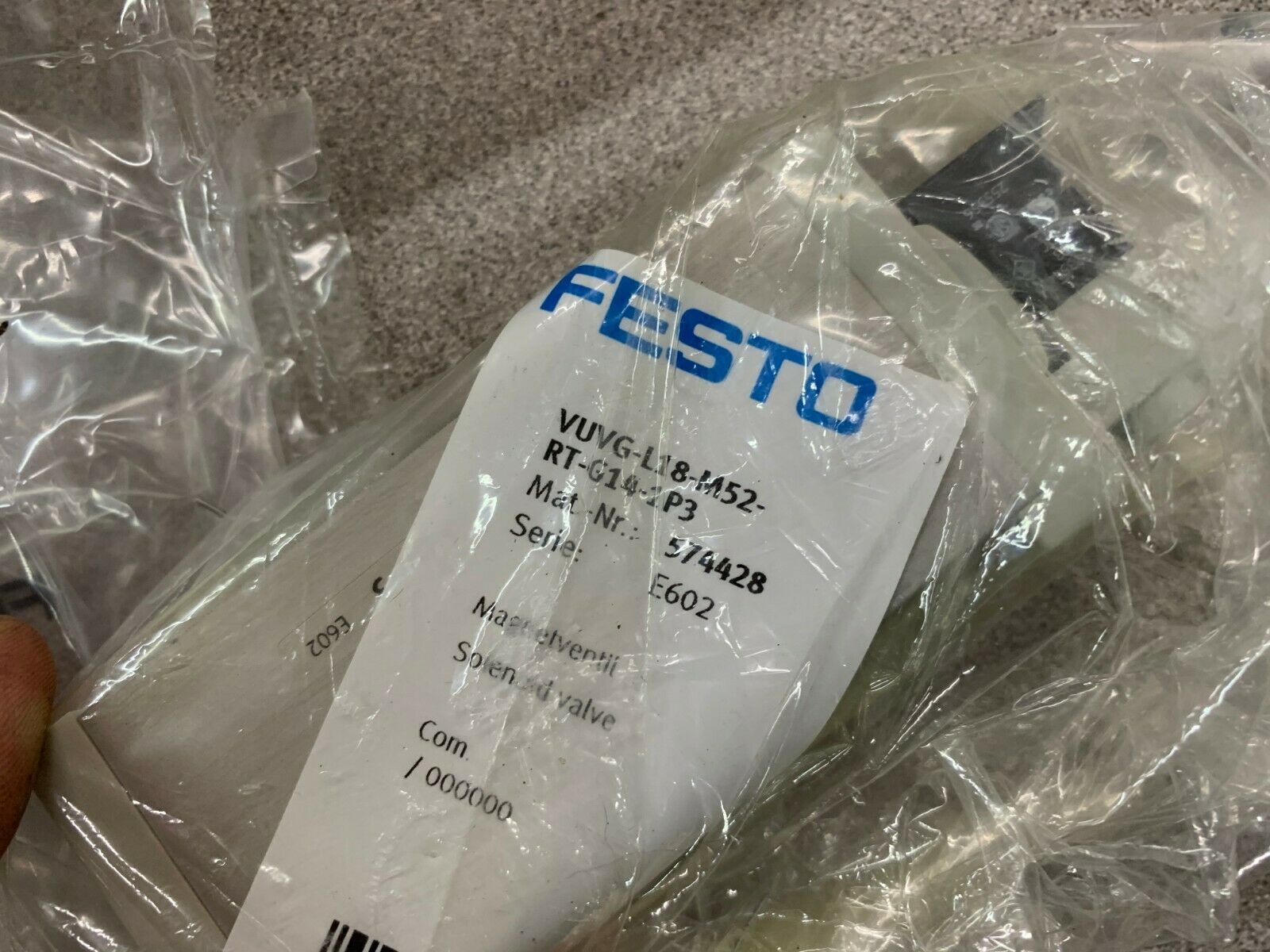 NEW FESTO PNEUMATIC CYLINDER DSBC-50-50-TF-PA-N3-50E WITH PARTS