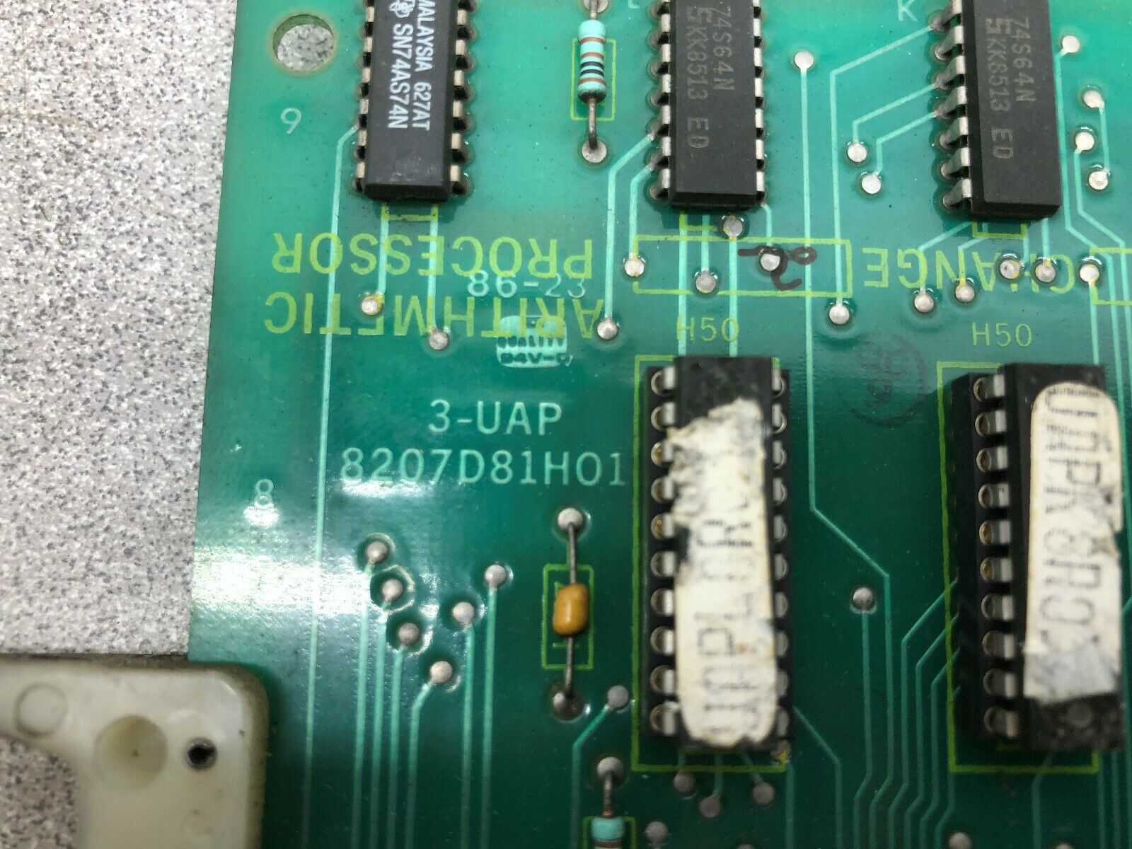 USED WESTINGHOUSE 3-UAP CIRCUIT BOARD  8207D81H01-G03