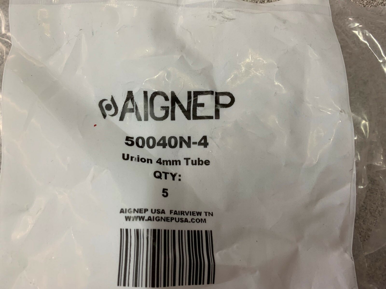 NEW IN BAG LOT OF 2 AIGNEP TUBE 50040N-4