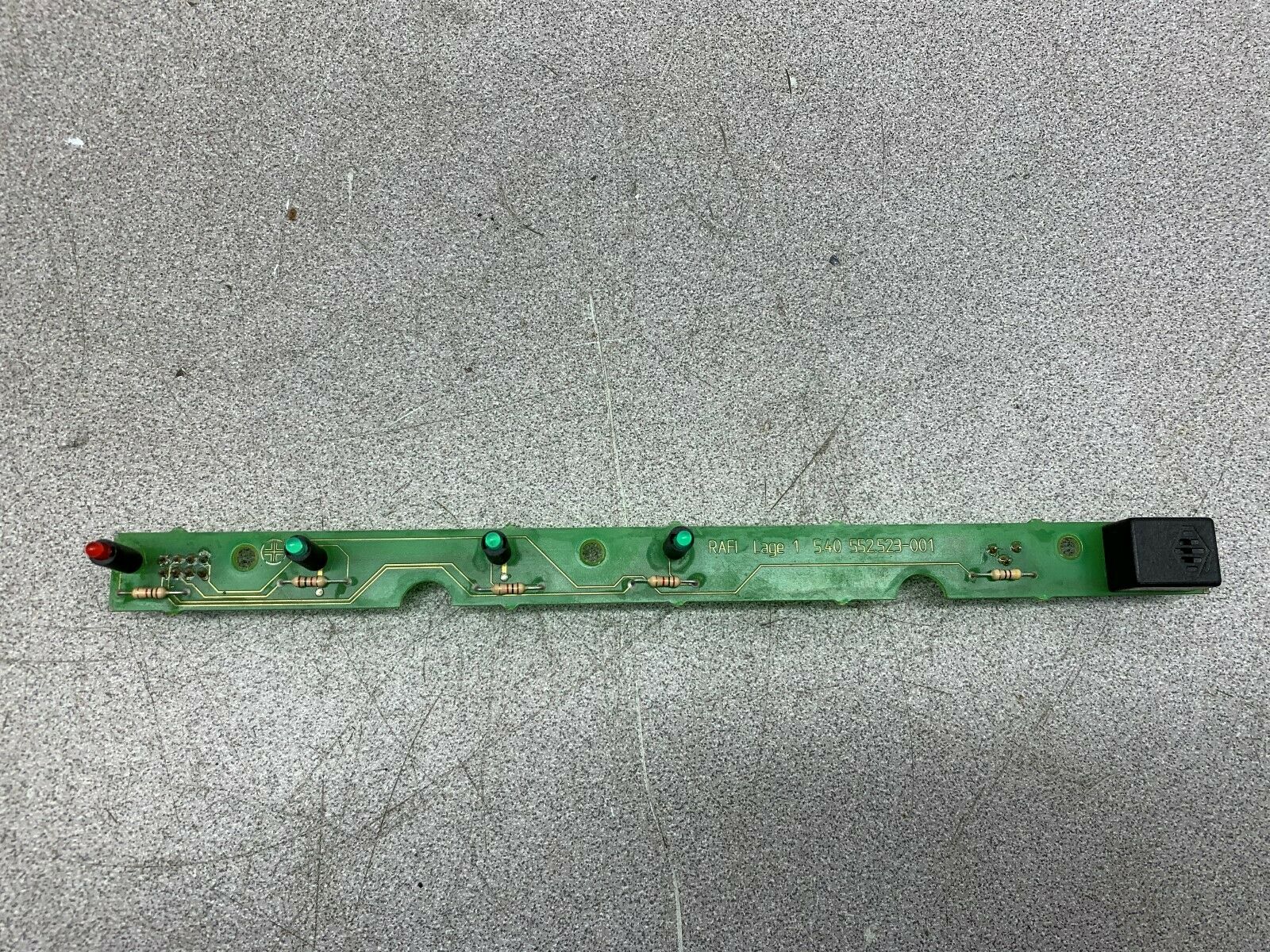 USED RAFI CIRCUIT BOARD 5.40 552.523.001