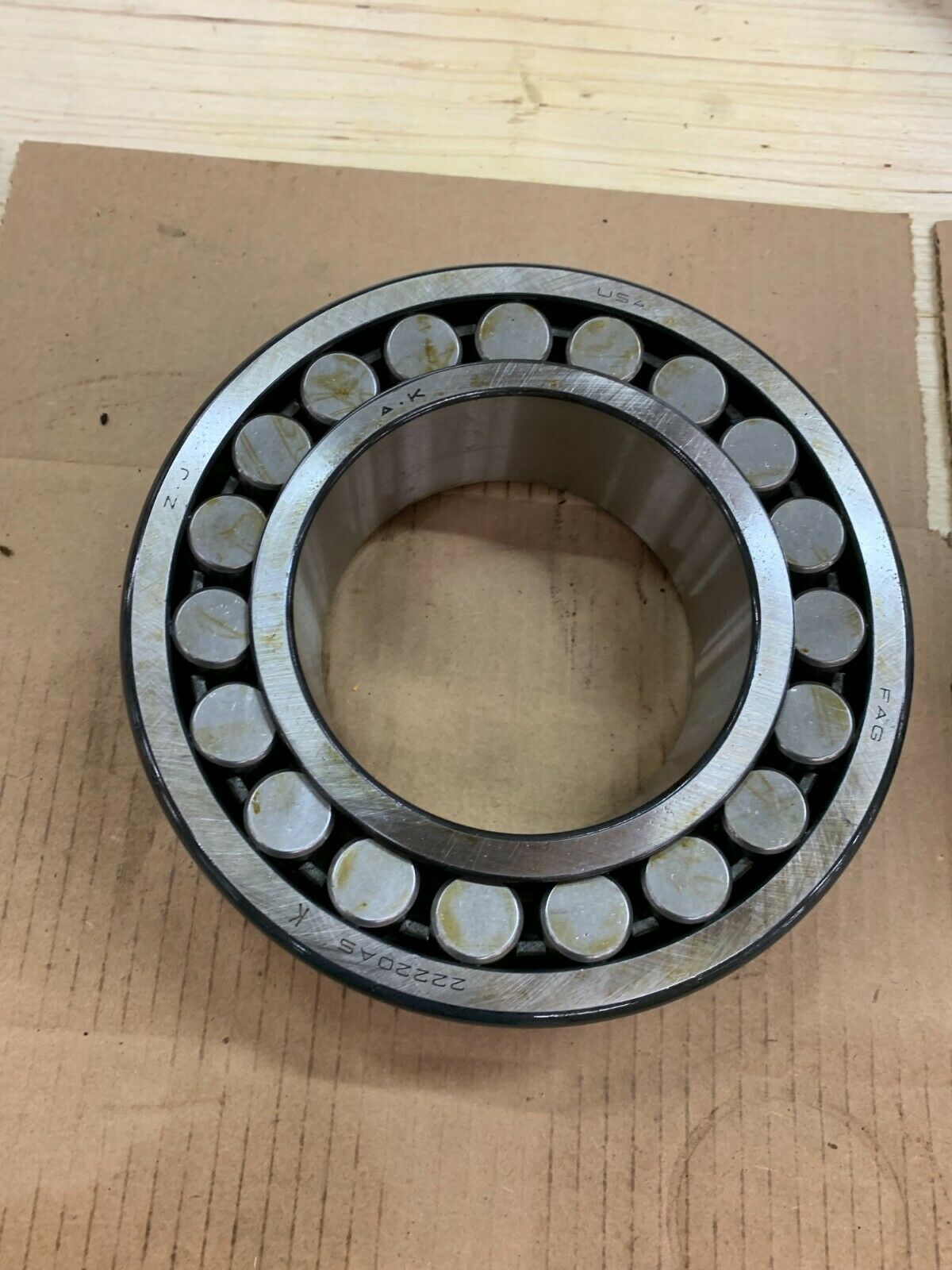 NEW NO BOX FAG 22220AS K SPHERICAL ROLLER BEARING 22220ASK