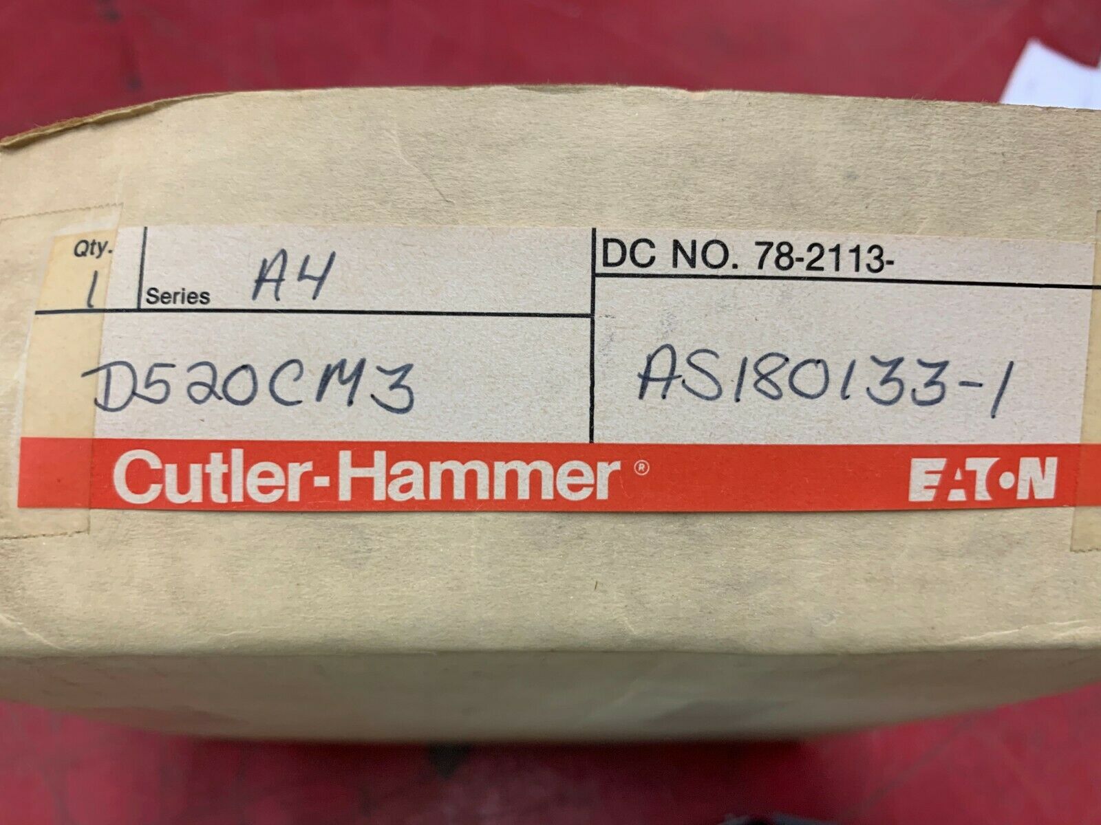 NEW IN BOX CUTLER HAMMER COMMUNICATIONS LINK MODULE D520CM3