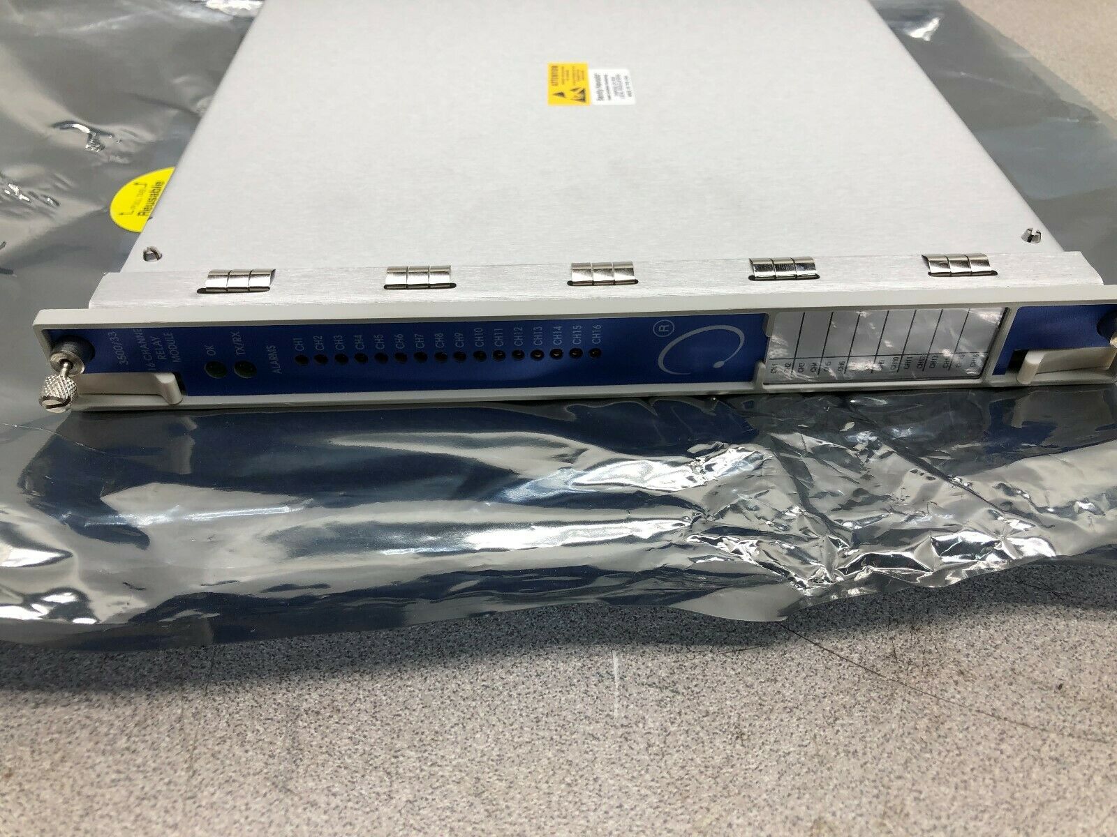 NEW NO BOX BENTLY NEVADA 3500/33 16 CHANNEL RELAY MODULE PWA 149986-01D